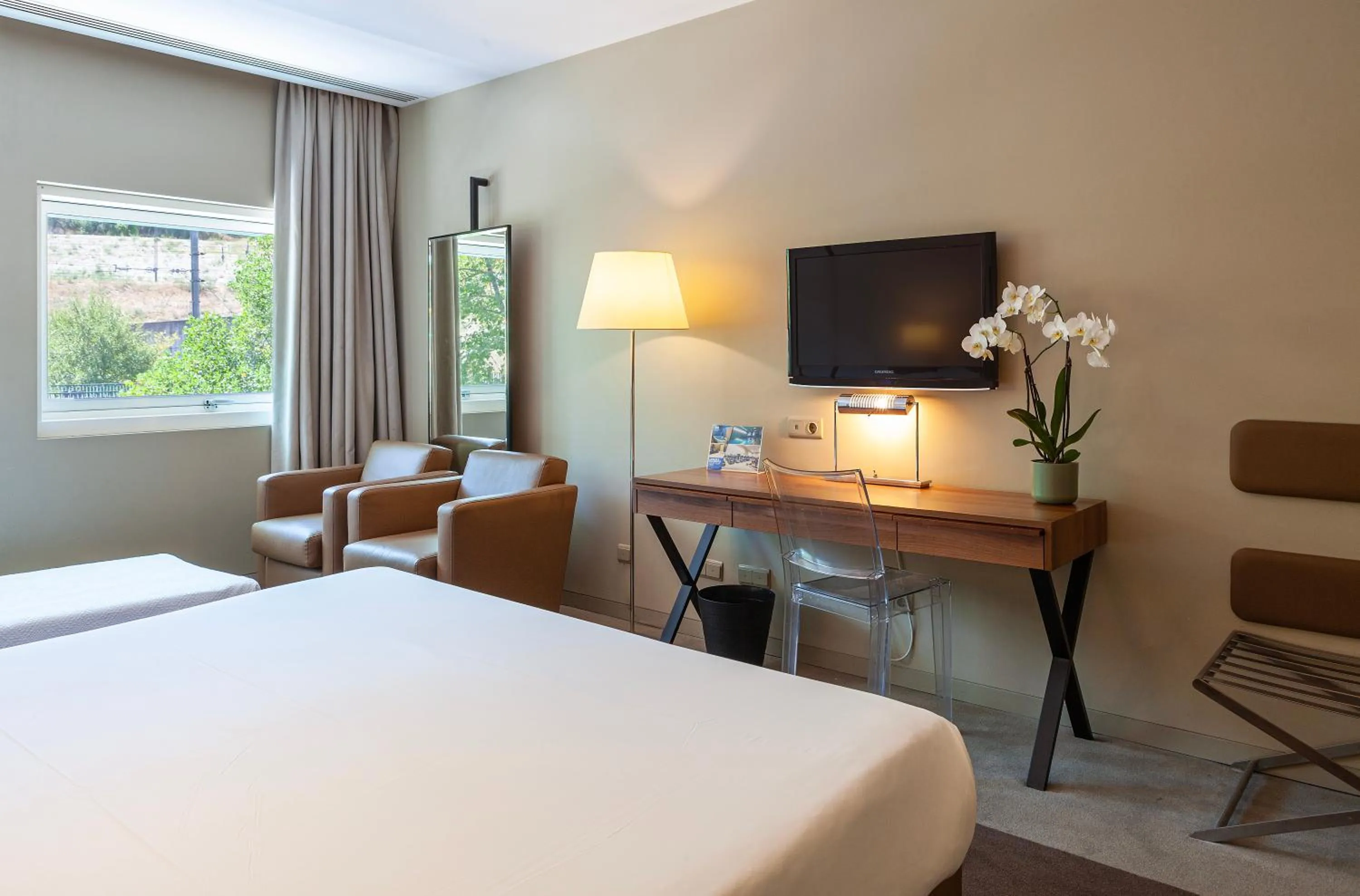 Bed in Hotel de Guimaraes Business & SPA