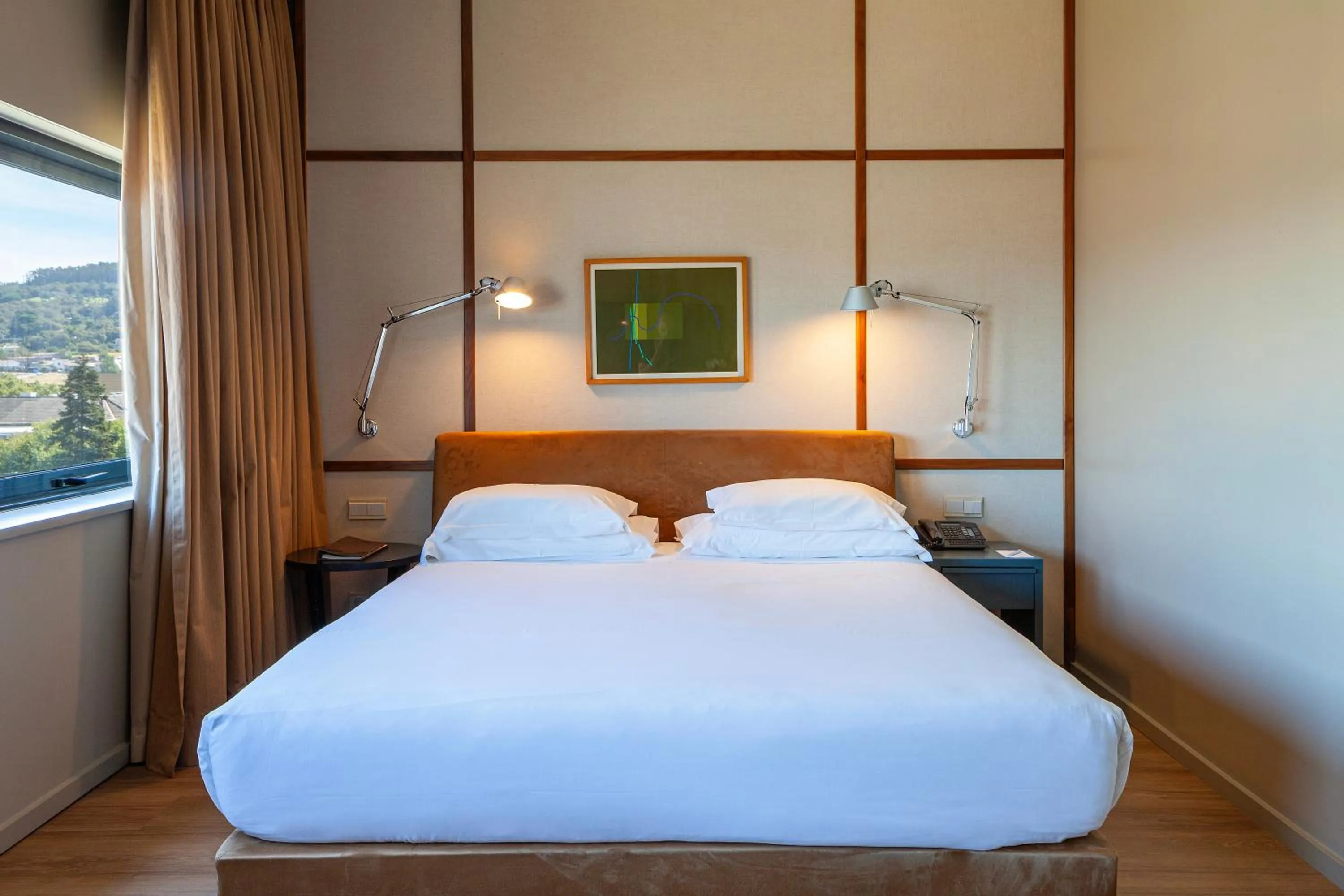 Bed in Hotel de Guimaraes Business & SPA