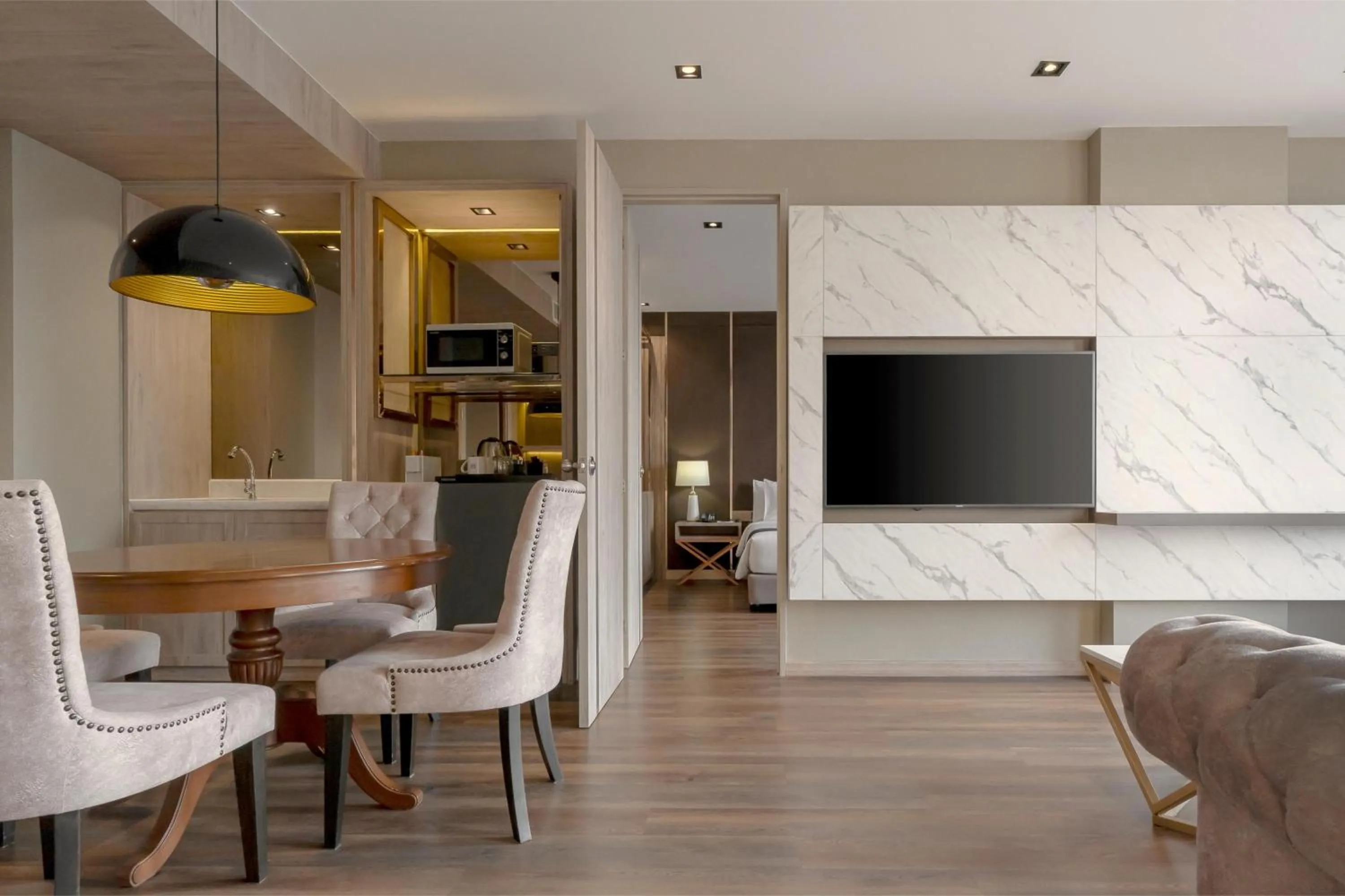 Living room in Zayn Hotel Bangkok - Airport Link Access