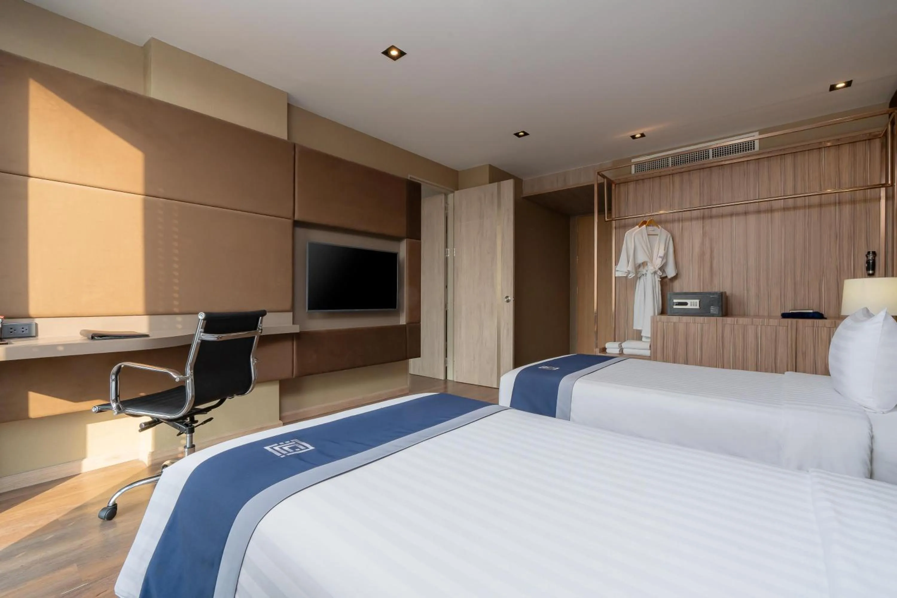 Bed in Zayn Hotel Bangkok - Airport Link Access