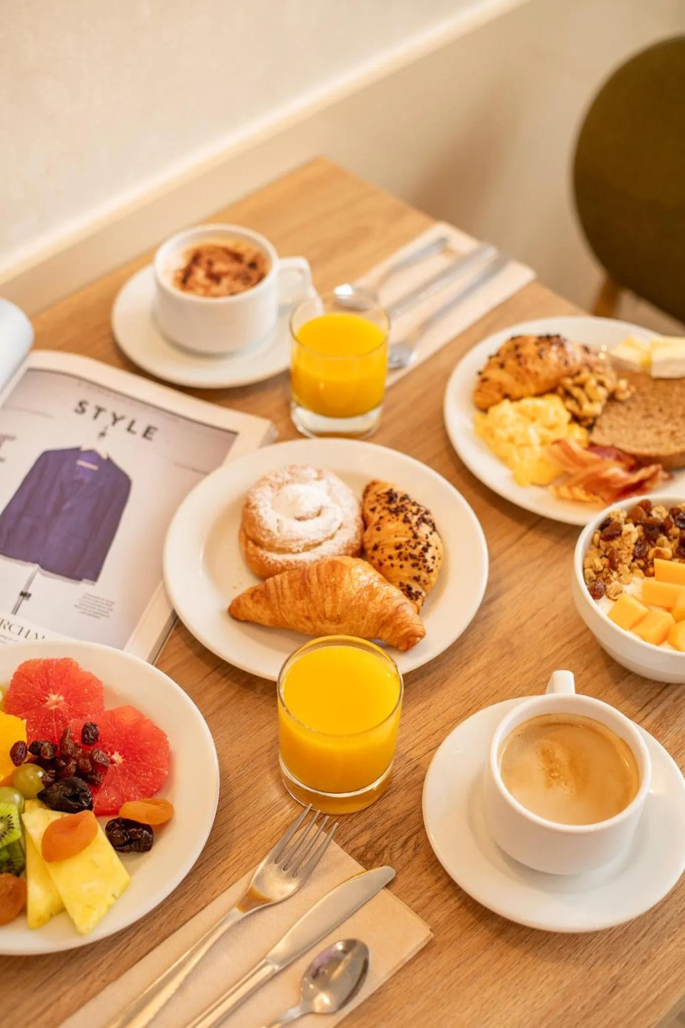 Breakfast in Hotel Lugano Barcelona