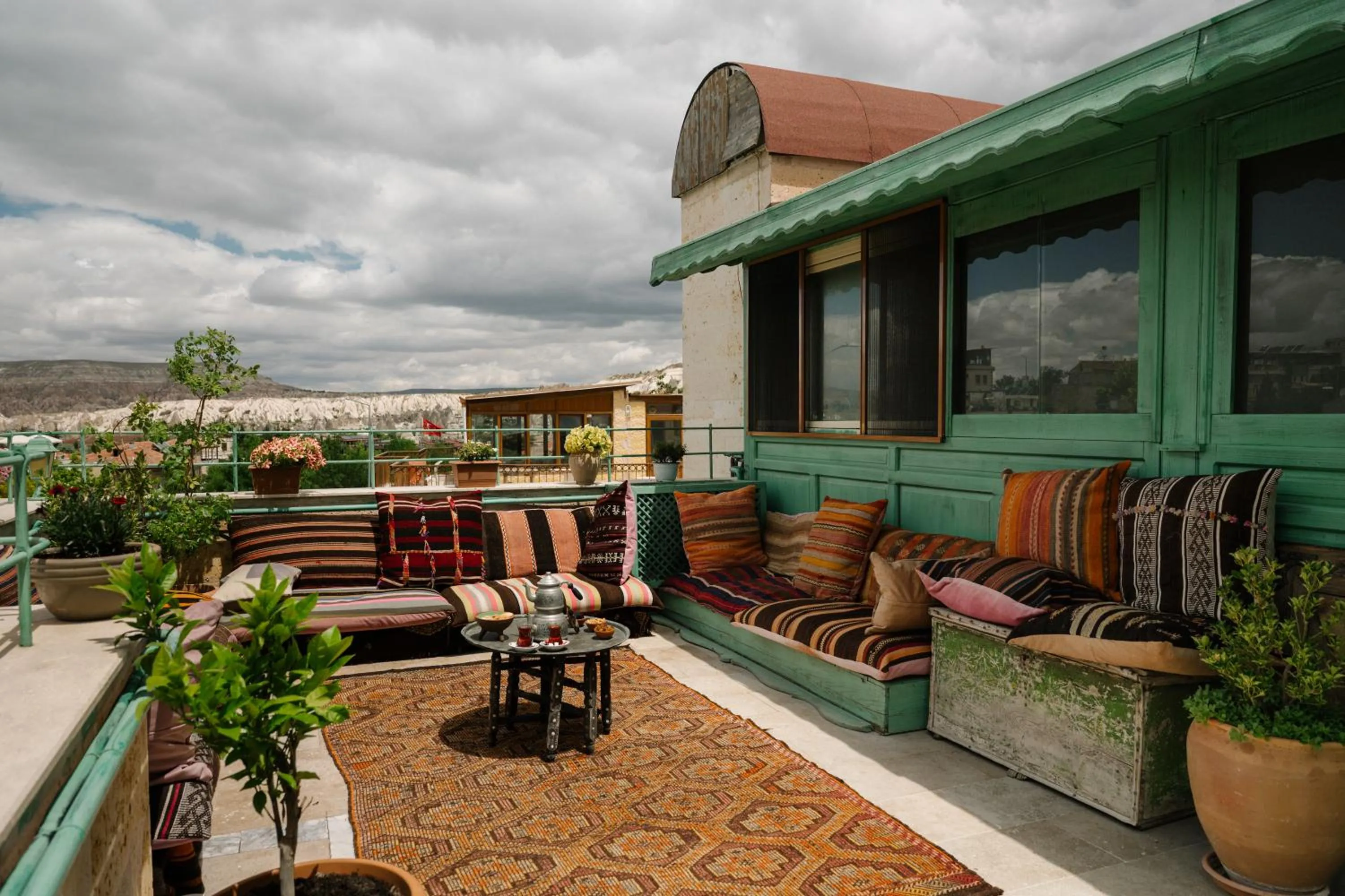 Balcony/Terrace in Heybe Hotel & Spa