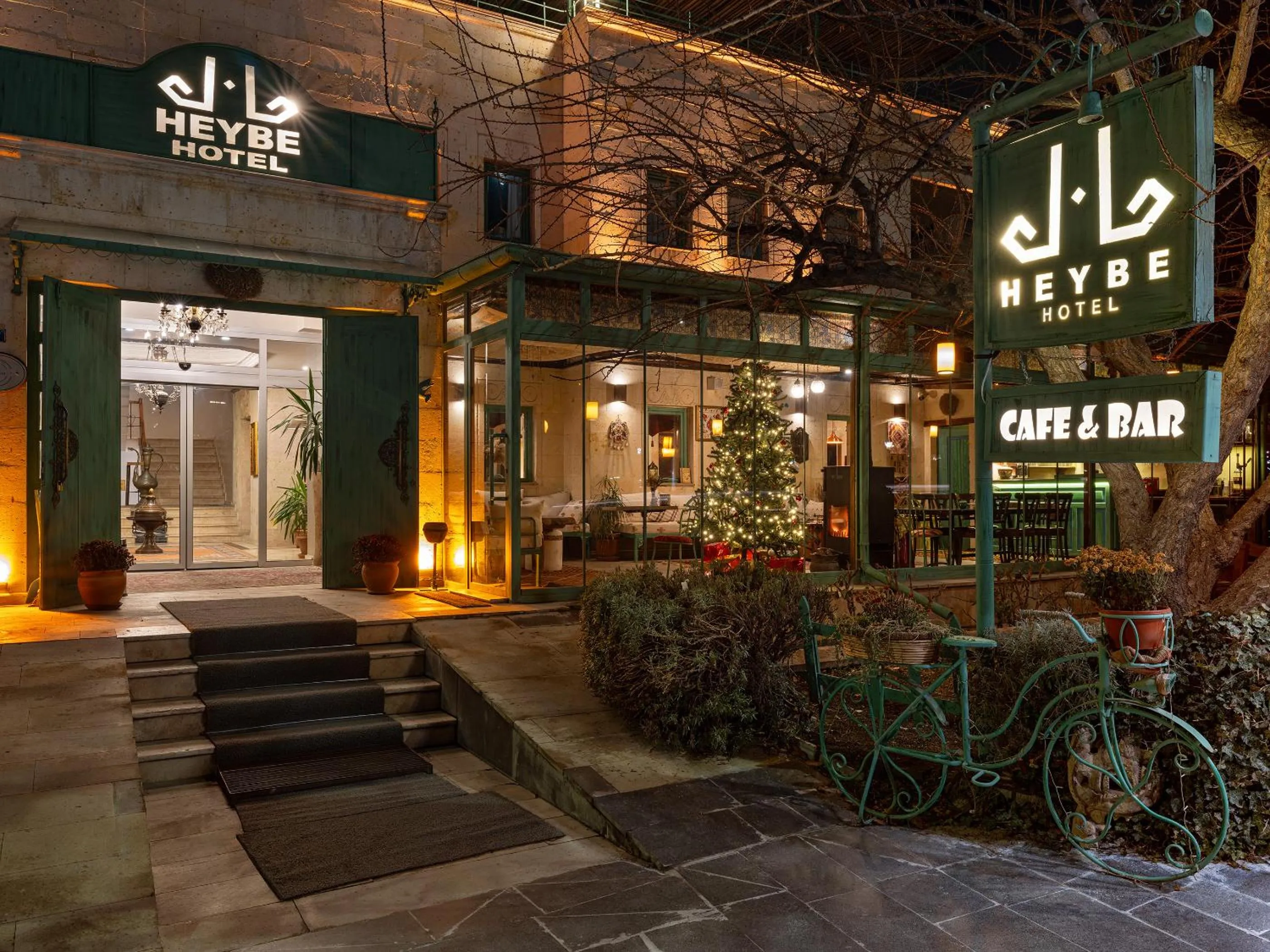 Property building in Heybe Hotel & Spa