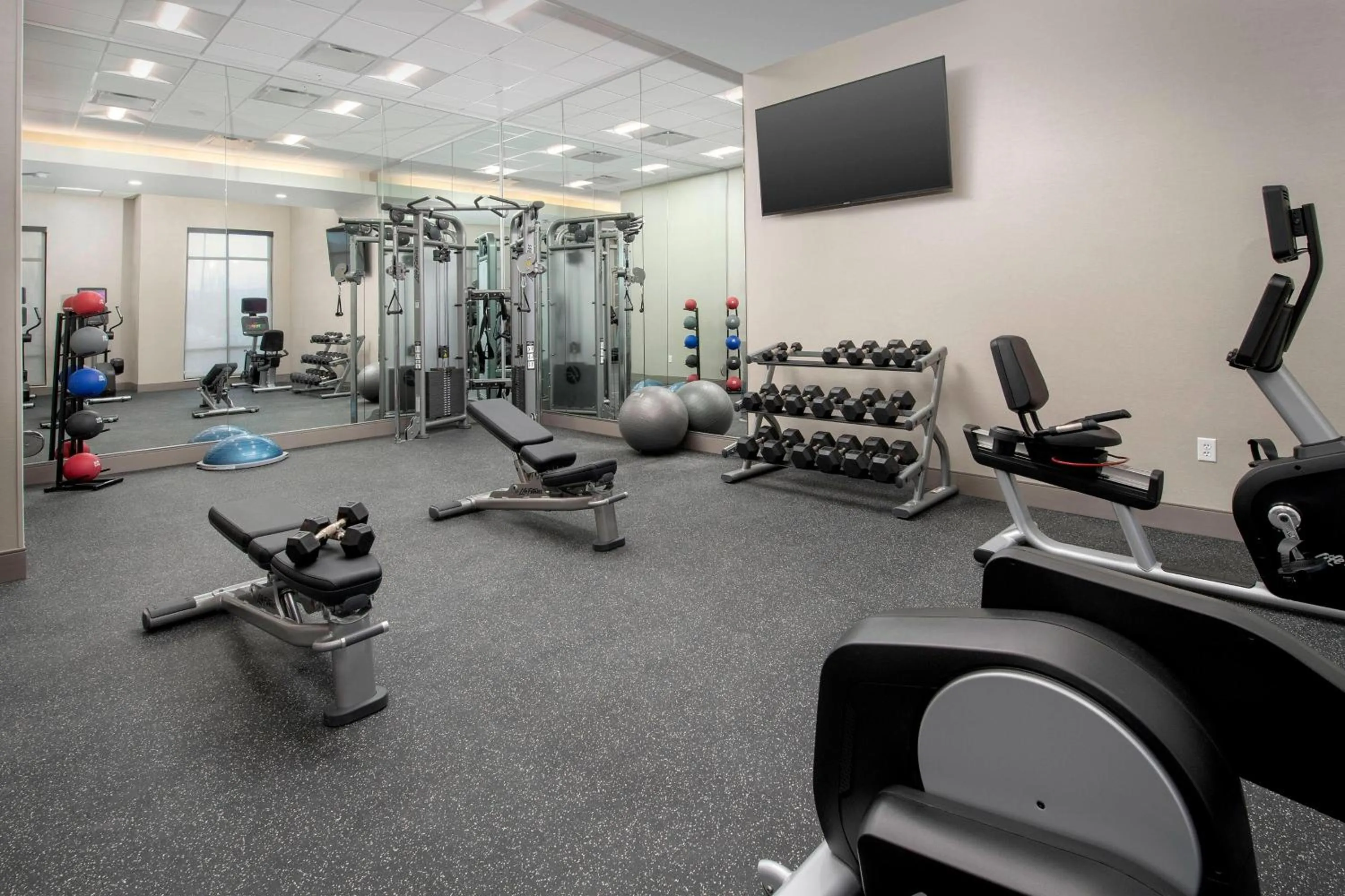 Fitness centre/facilities in Residence Inn By Marriott Bend