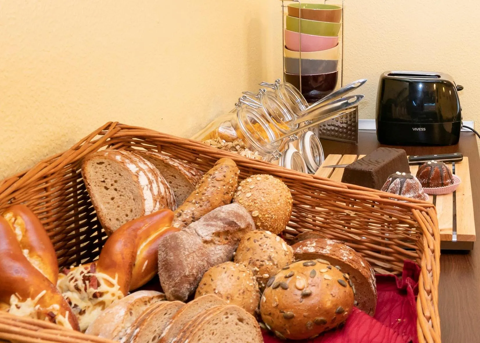 Breakfast in Hotel Restaurant Schwert