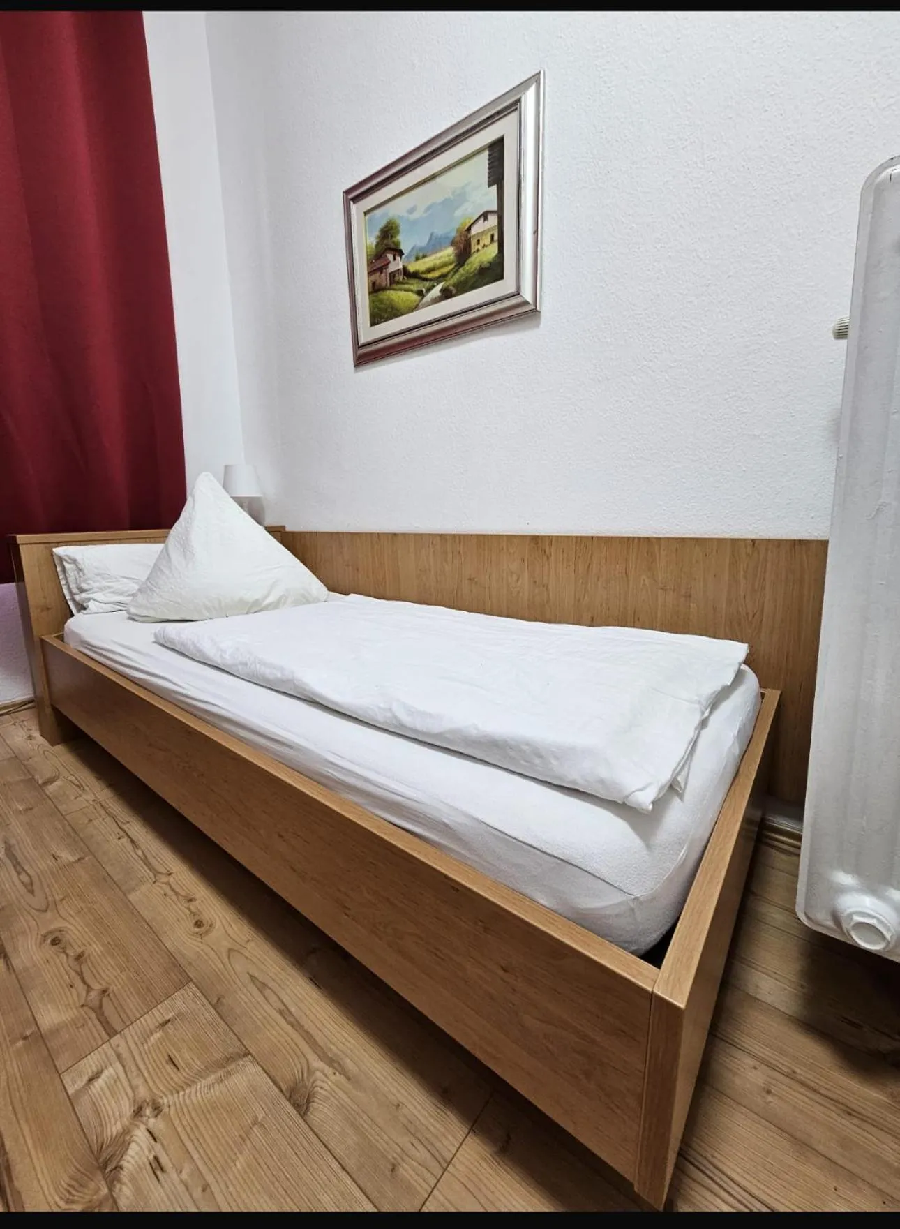 Bed in Hotel Restaurant Schwert