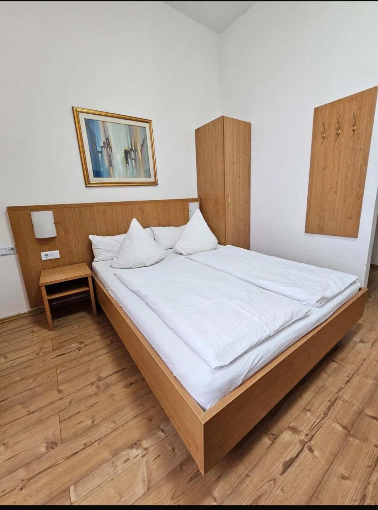 Bed in Hotel Restaurant Schwert