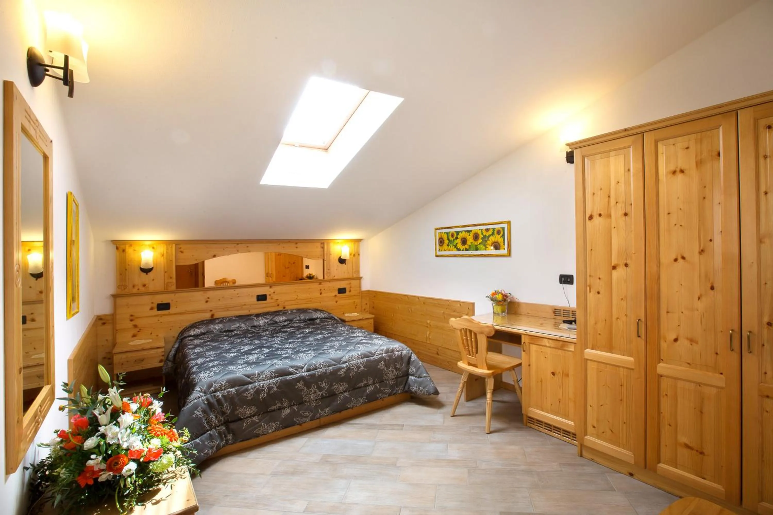 Bedroom in Hotel Ristorante Alla Nave