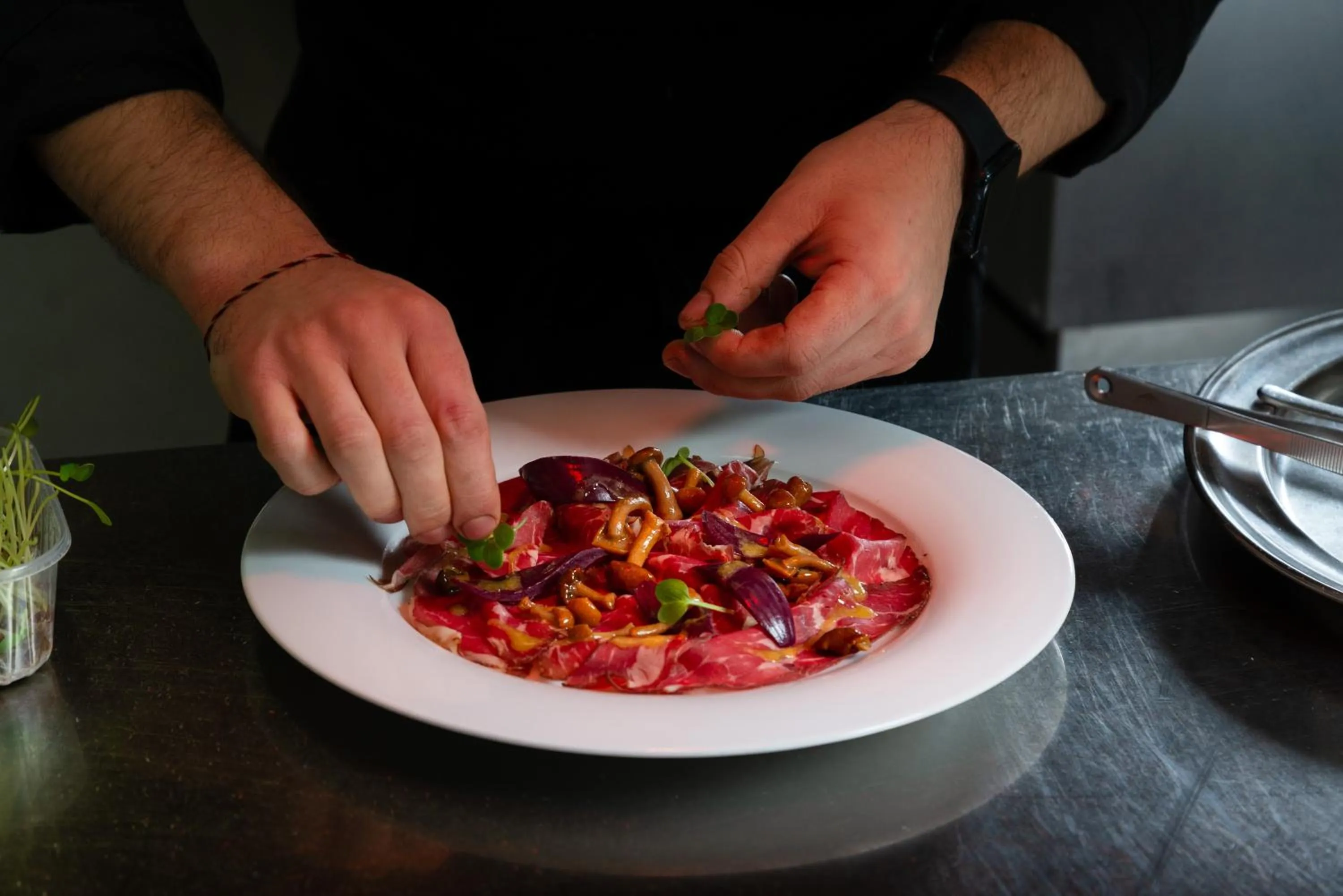 Food close-up in Hotel Ristorante Alla Nave