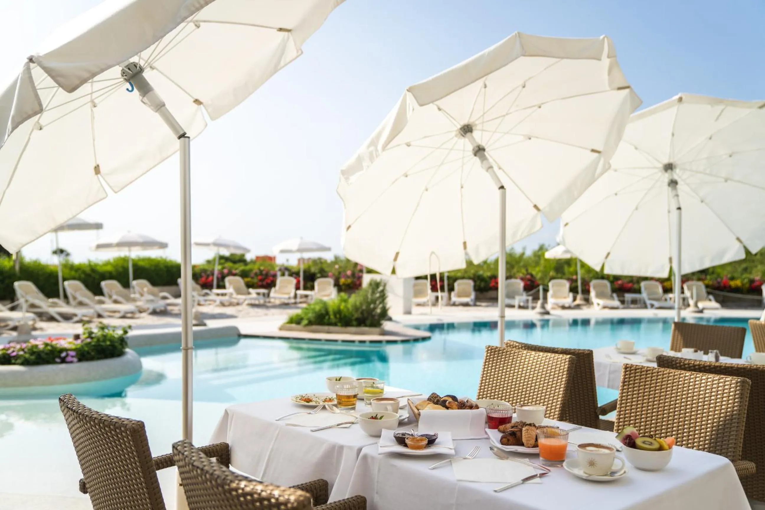 Balcony/Terrace in Jesolopalace Hotel & Aparthotel