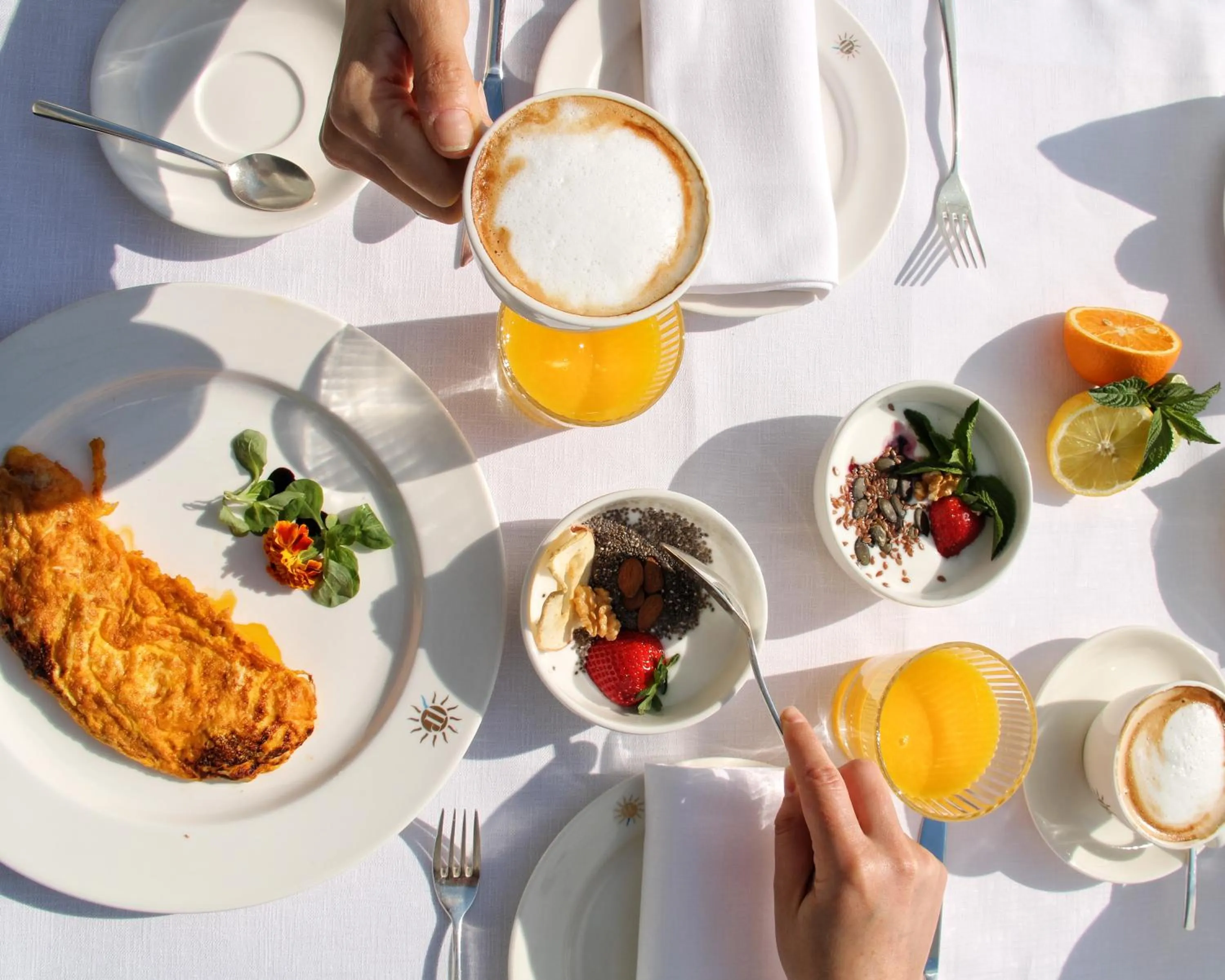 Breakfast in Jesolopalace Hotel & Aparthotel