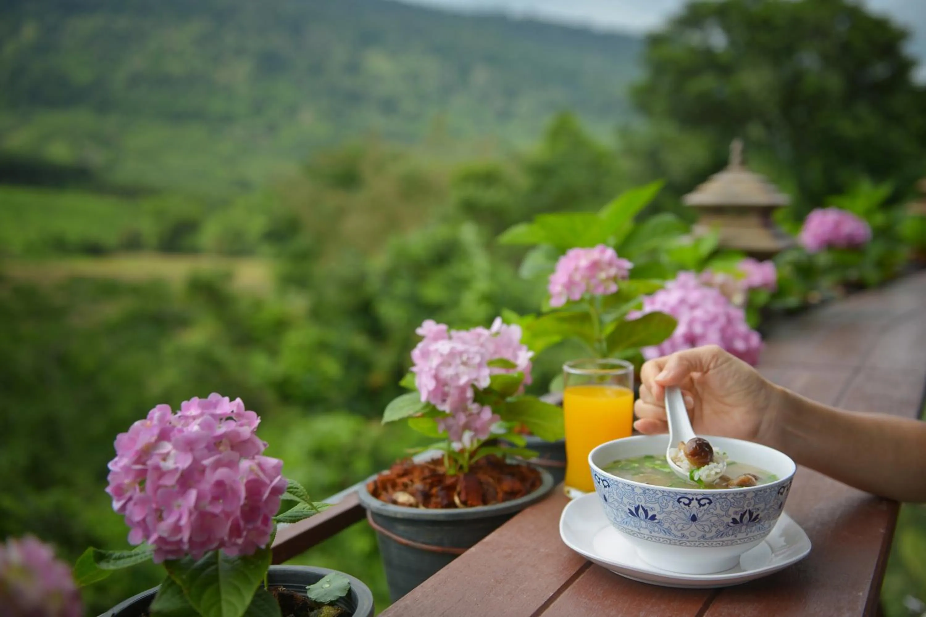 Breakfast in Phurua Bussaba Resort & Spa