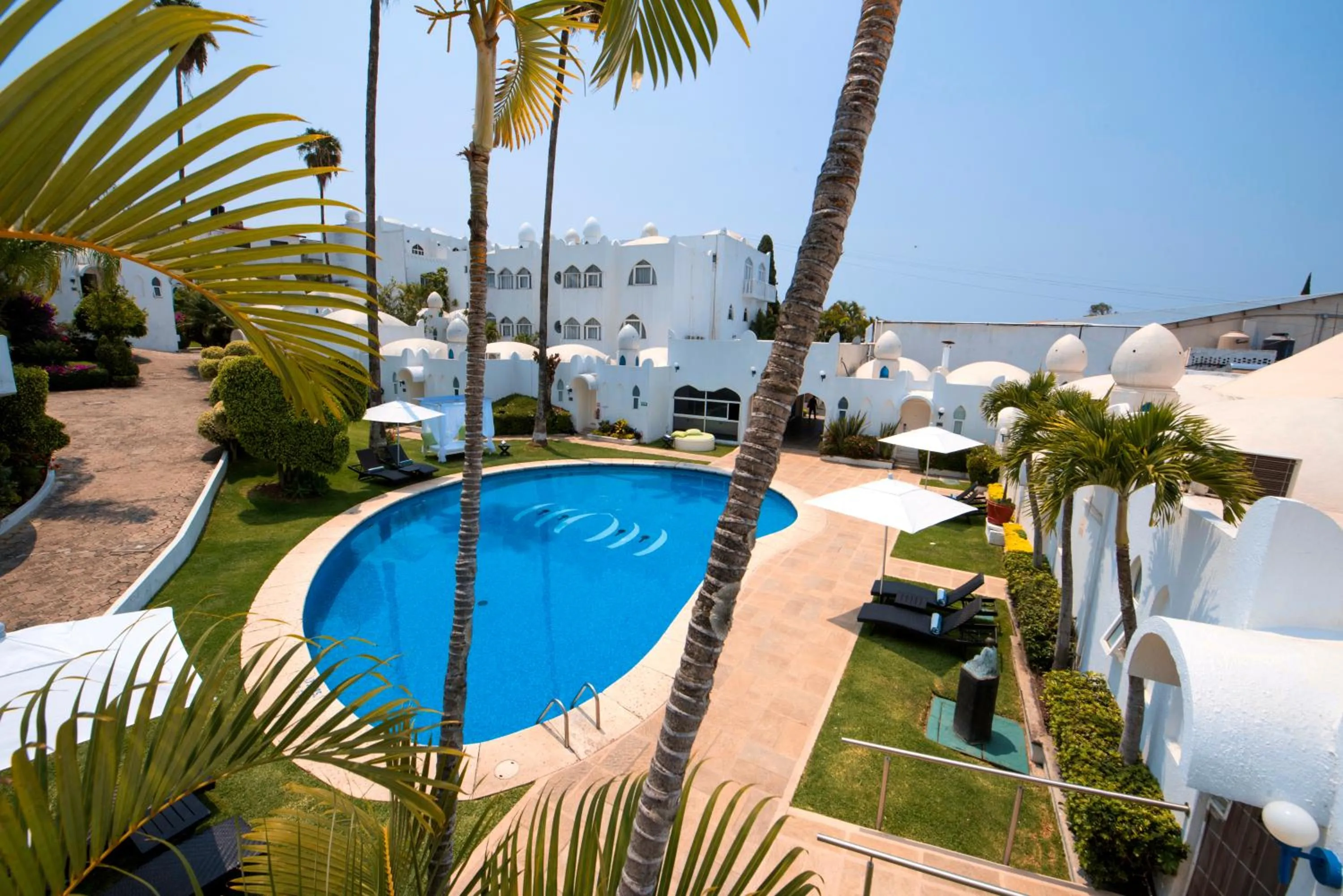 Swimming pool in Villa Bejar Cuernavaca