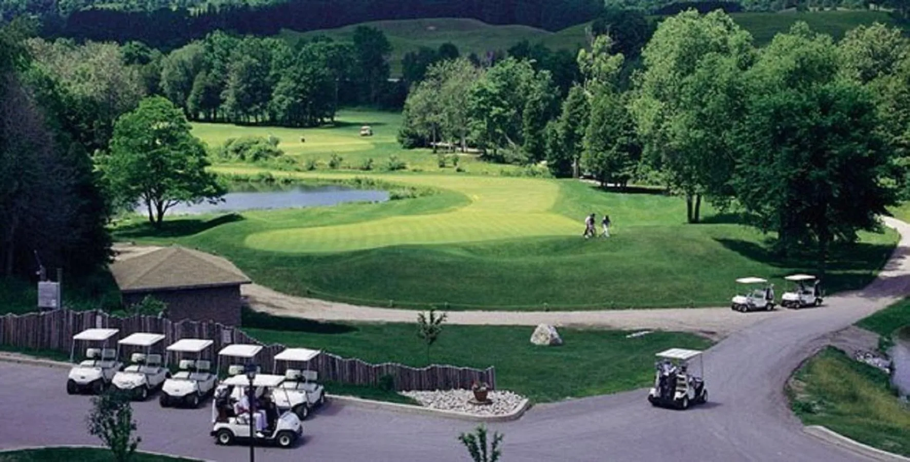 Golfcourse in Hockley Valley Resort
