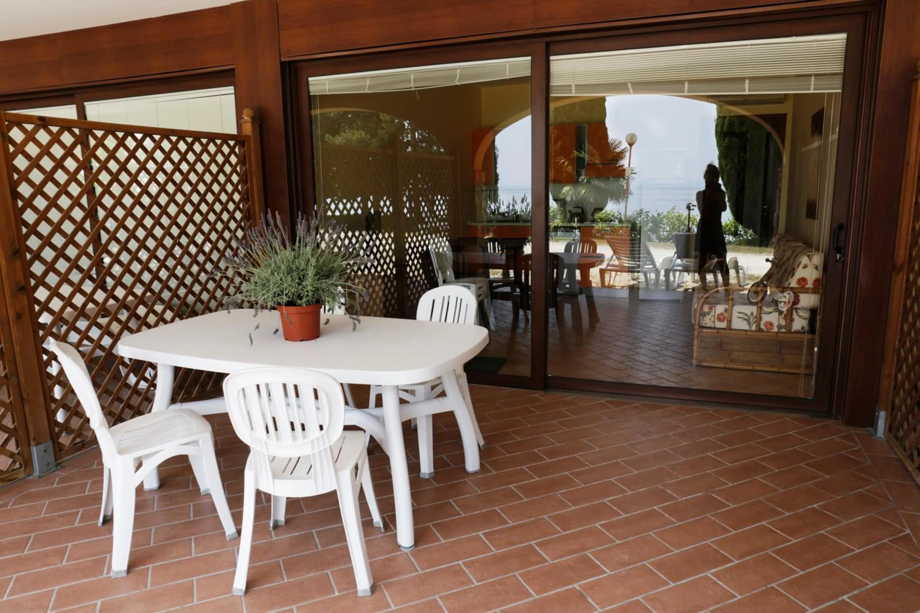 Balcony/Terrace in Camping Zocco