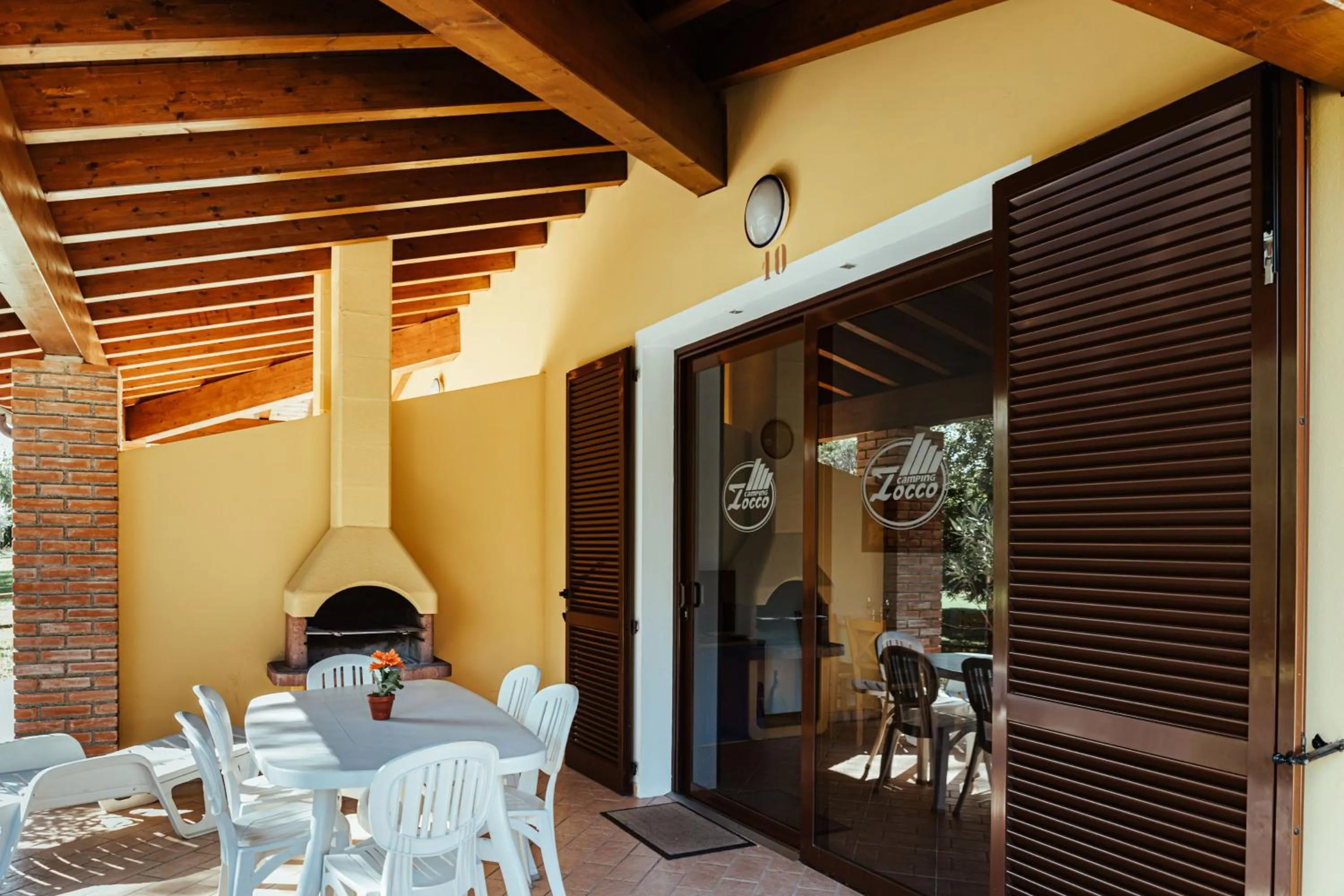 BBQ facilities in Camping Zocco