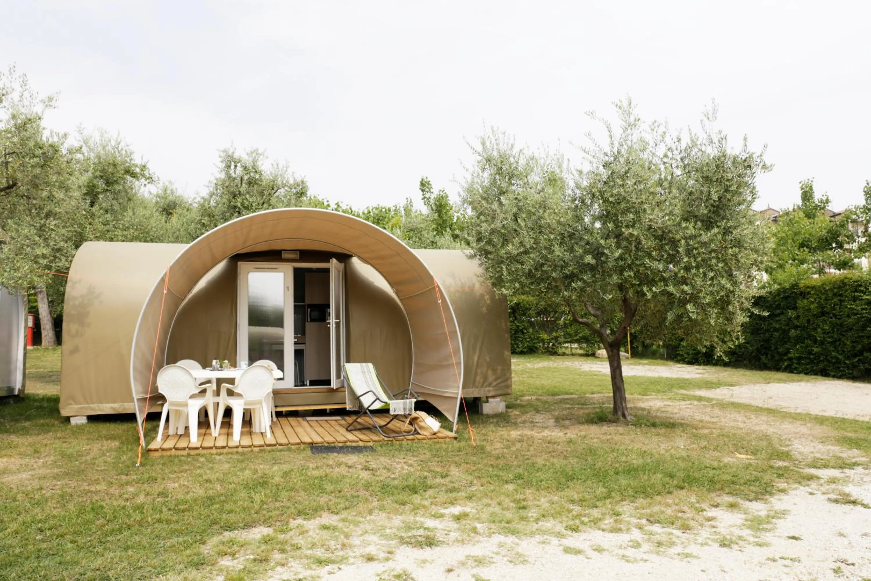 Balcony/Terrace in Camping Zocco