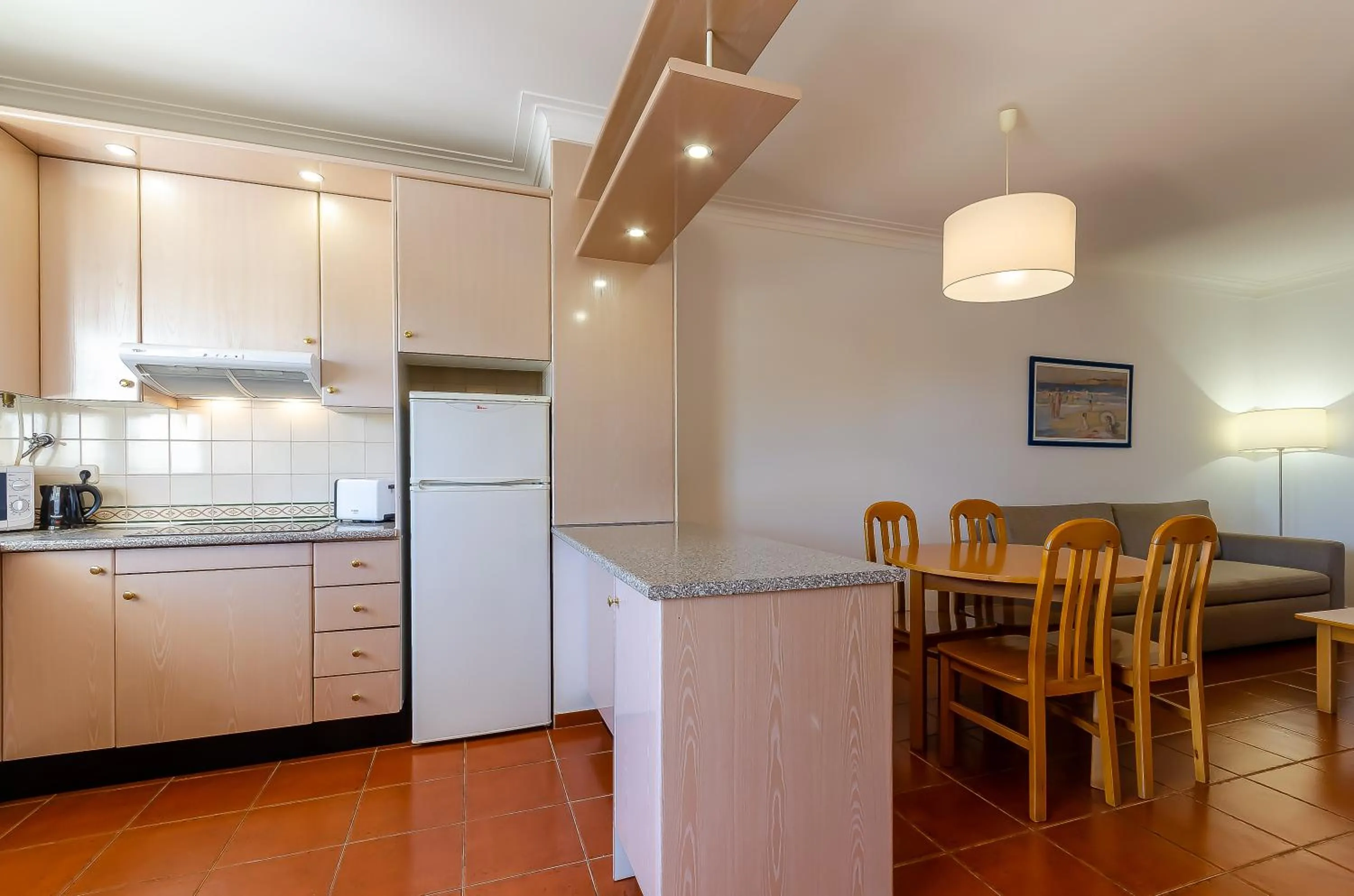 Kitchen or kitchenette in TURIM Estrela do Vau Hotel