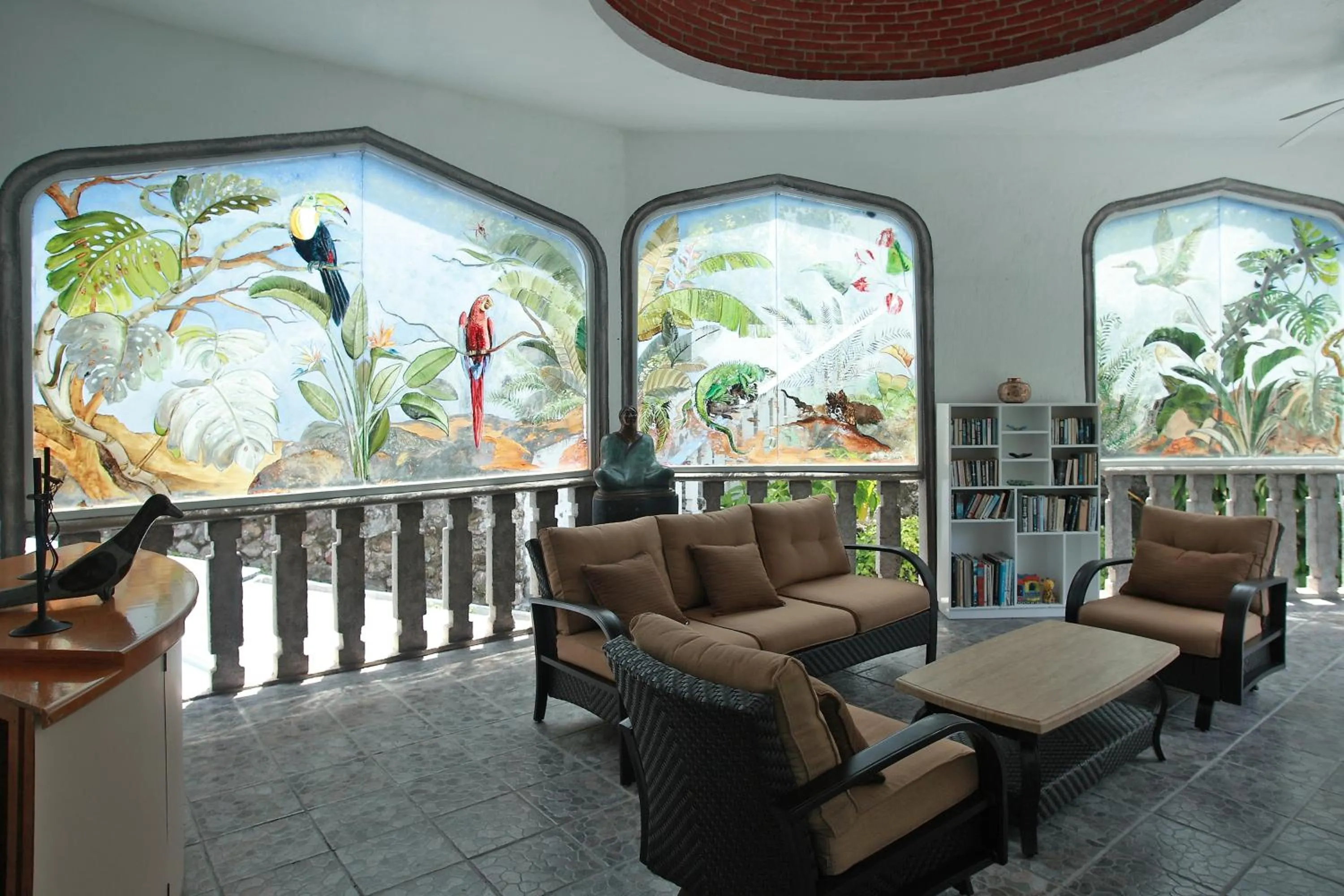 Lobby or reception in Villa Bejar Tequesquitengo