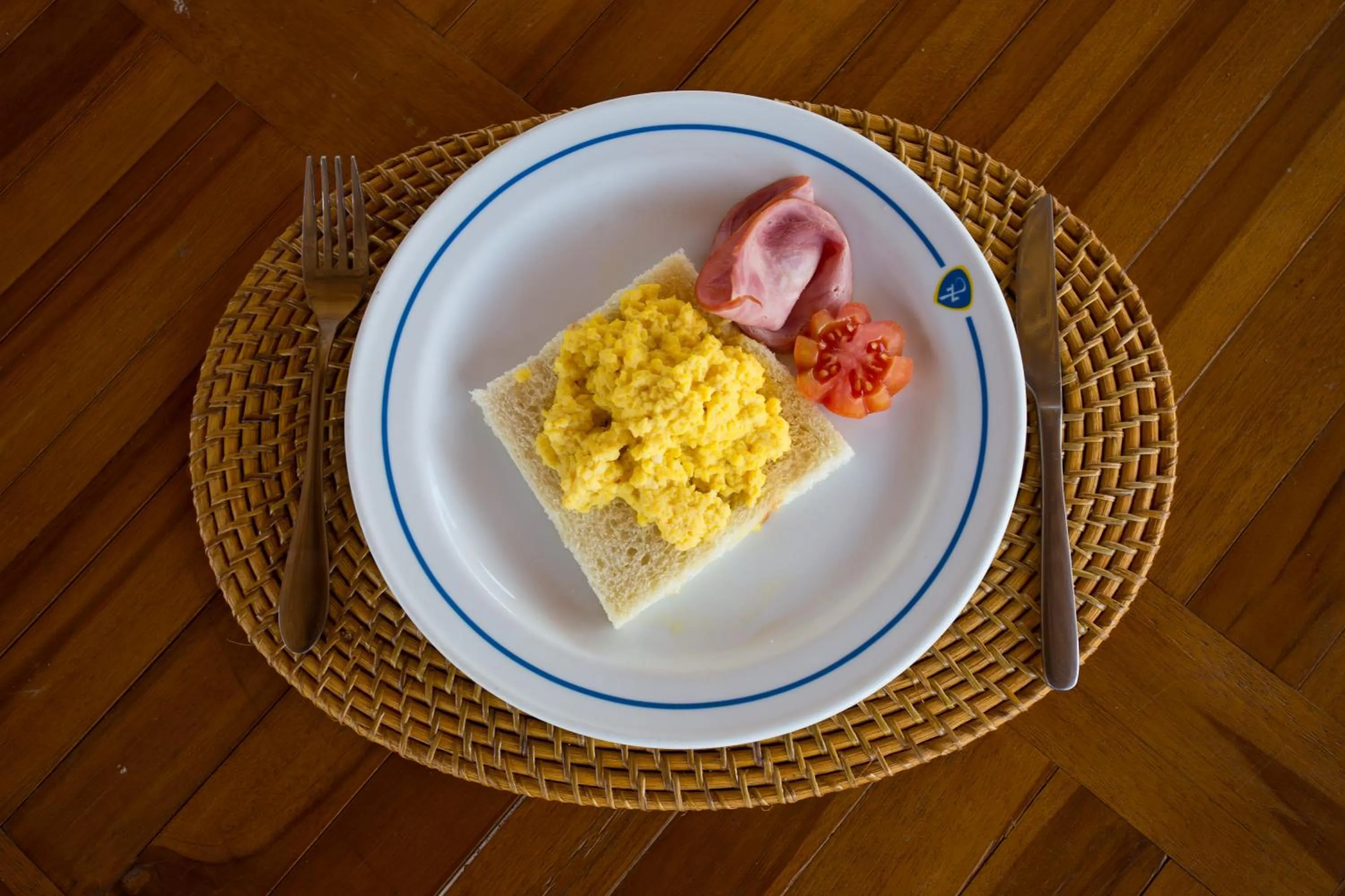 Breakfast in Rijet Villa Beach & Restaurant