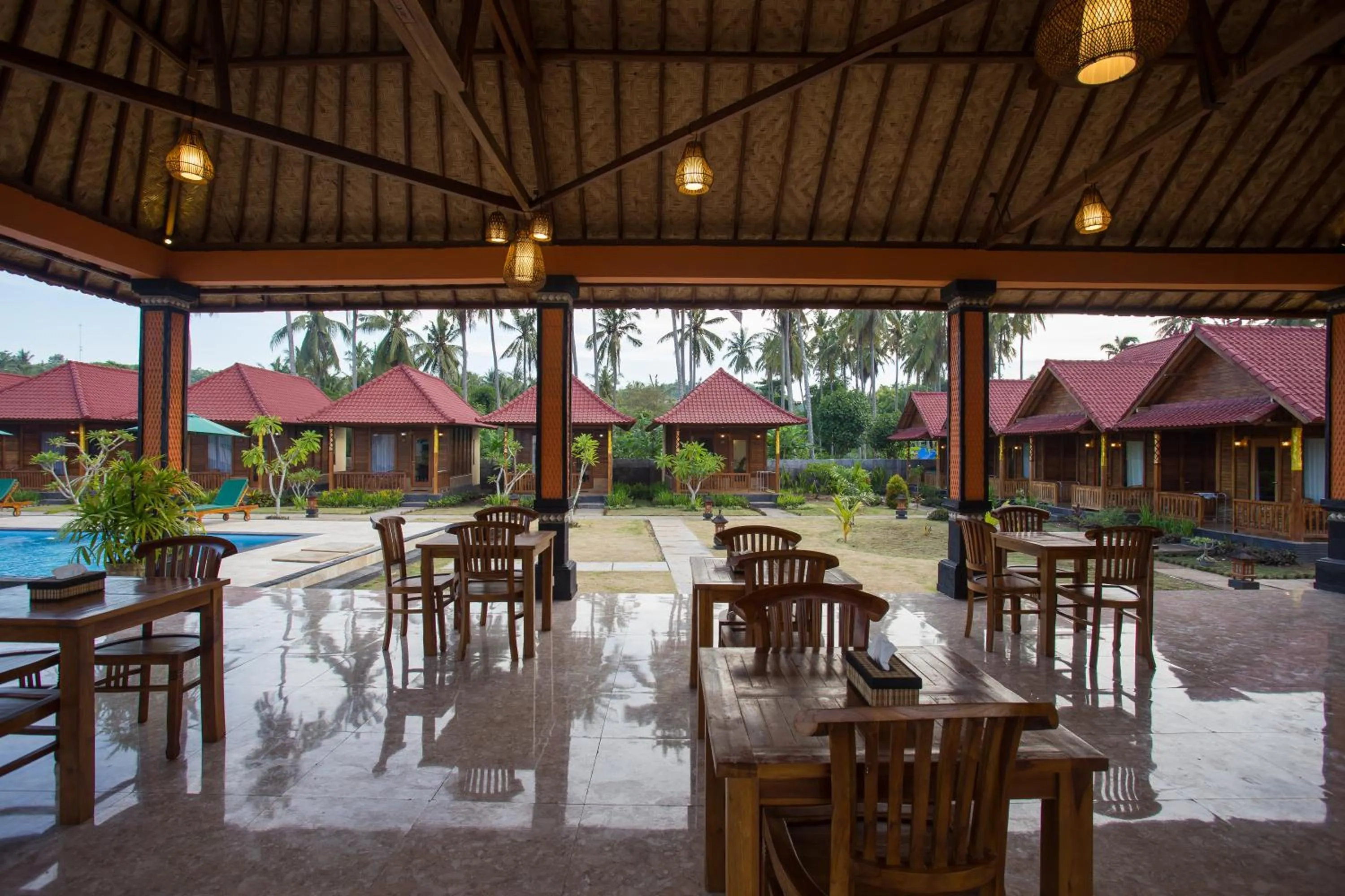Restaurant/places to eat in Rijet Villa Beach & Restaurant