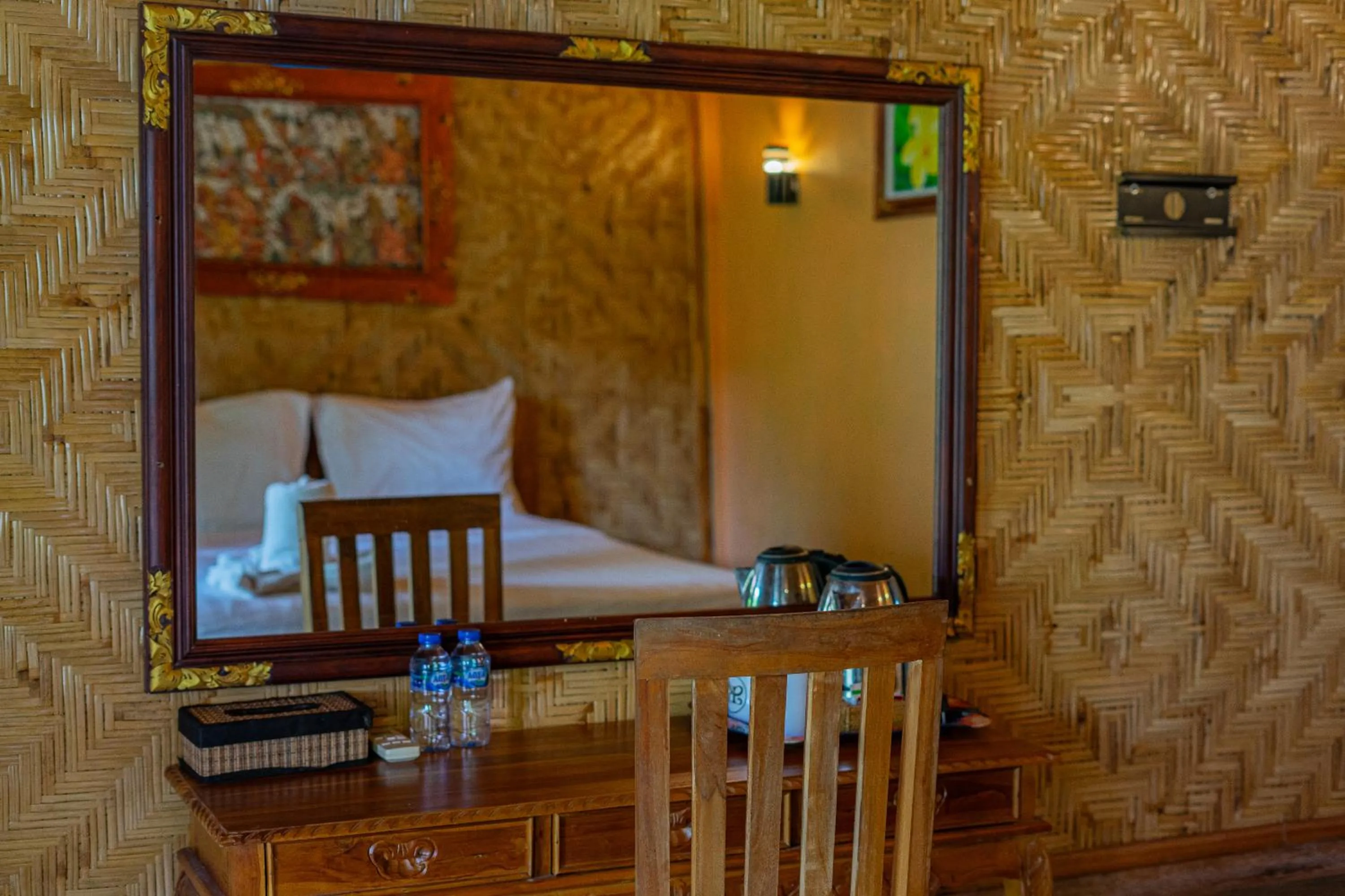 Bedroom, Bed in Rijet Villa Beach & Restaurant