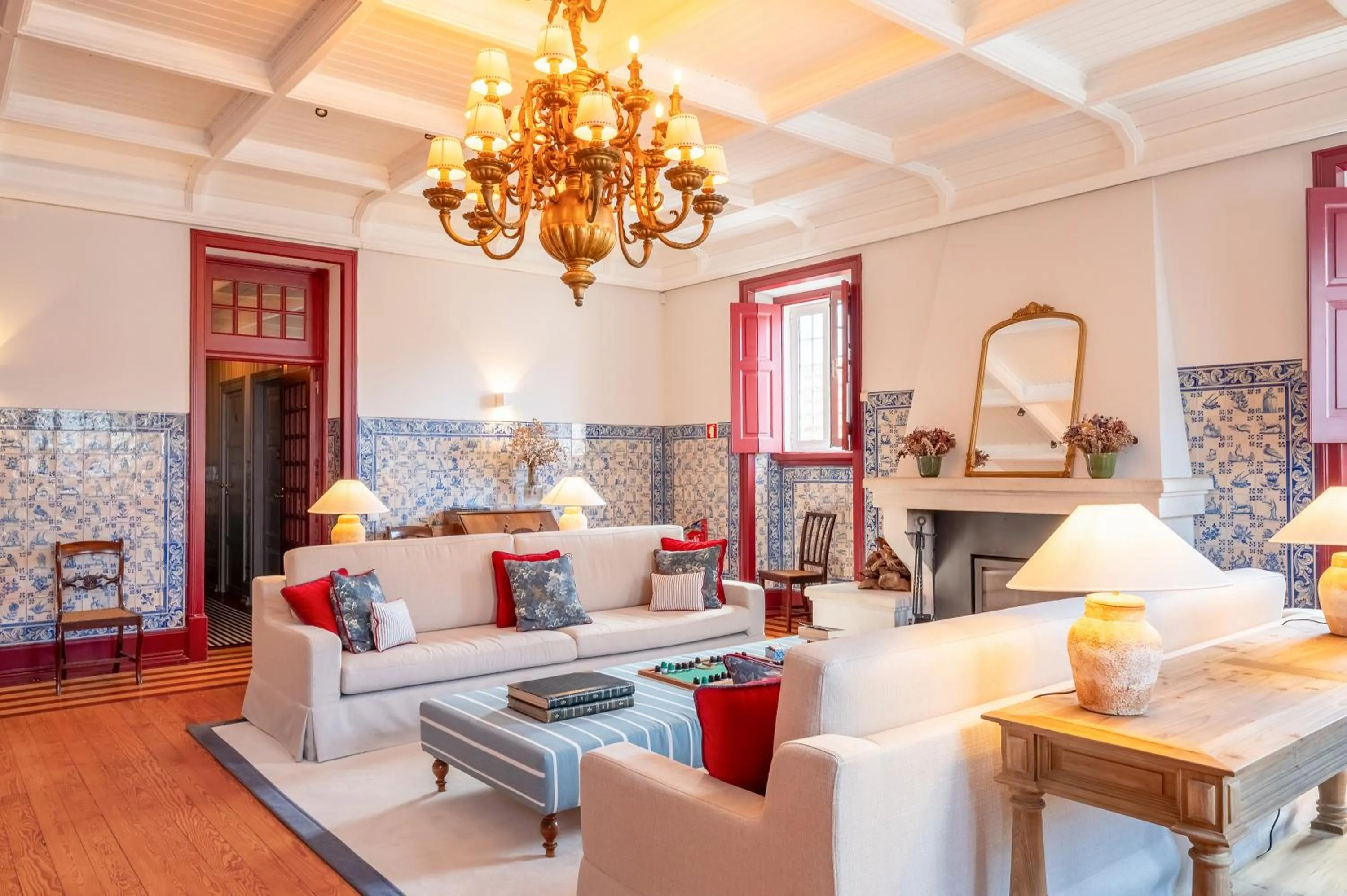 Living room in Pergola Boutique Hotel