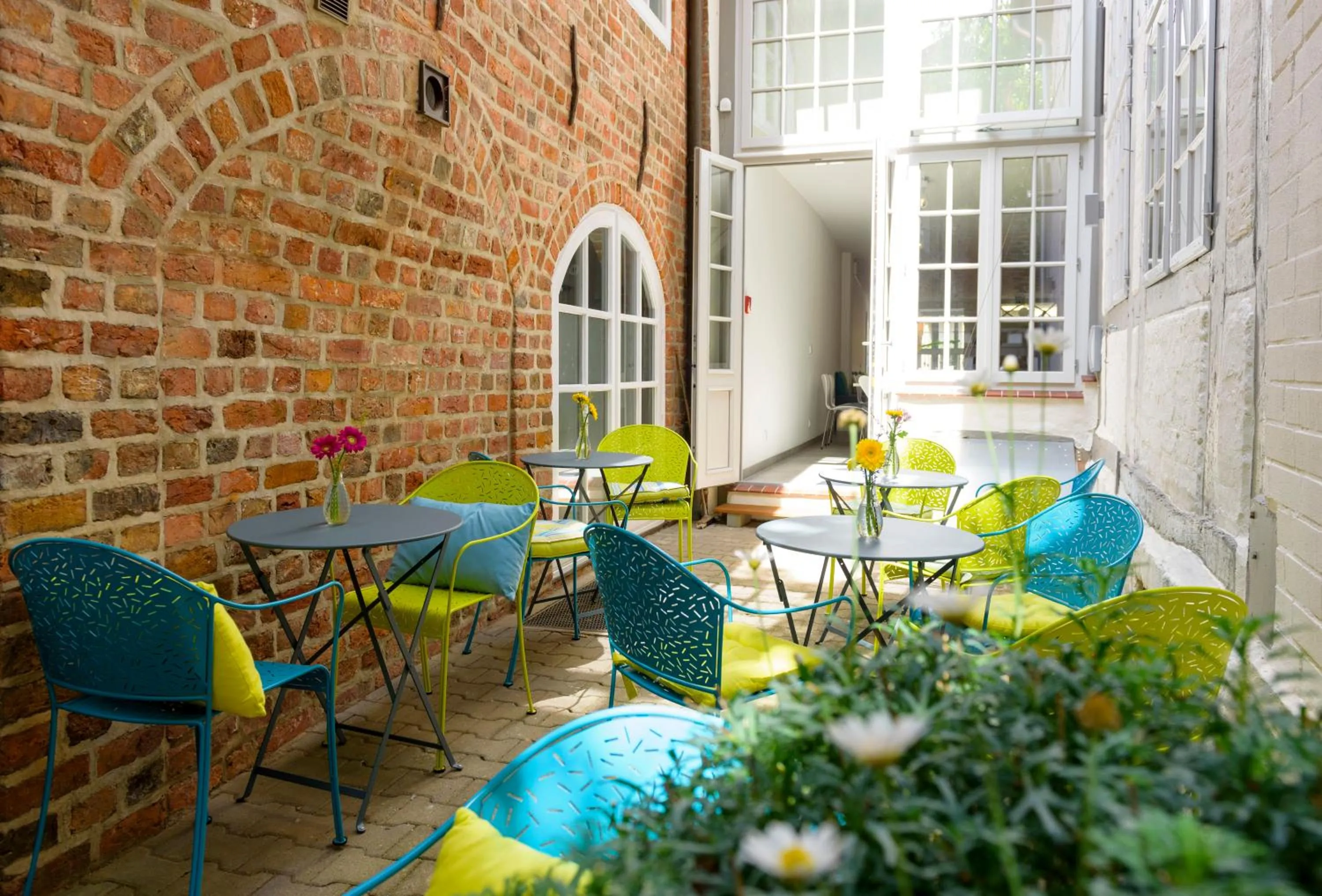 Patio in einzigartig - Das kleine Hotel im Wasserviertel