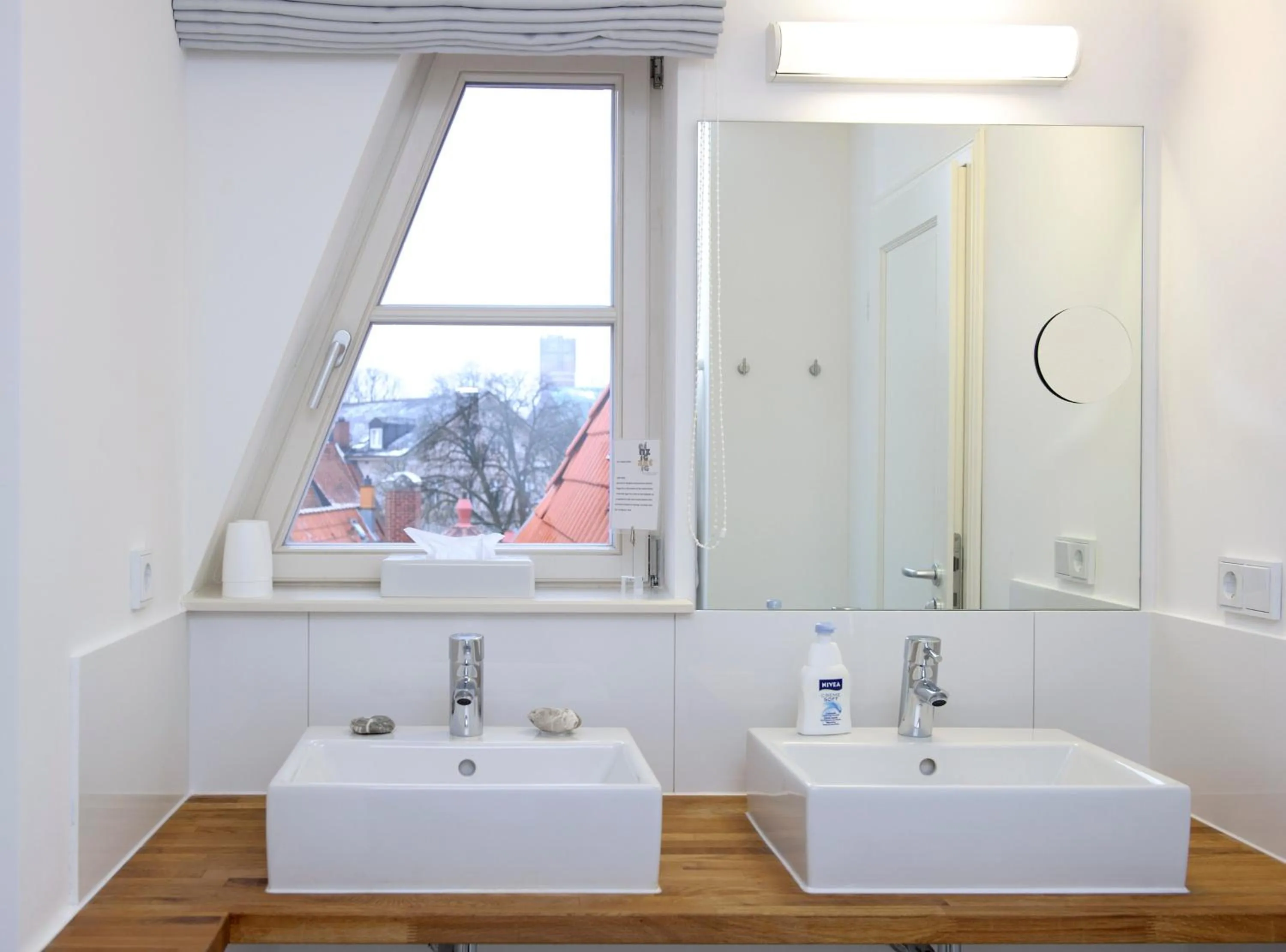 Bathroom in einzigartig - Das kleine Hotel im Wasserviertel
