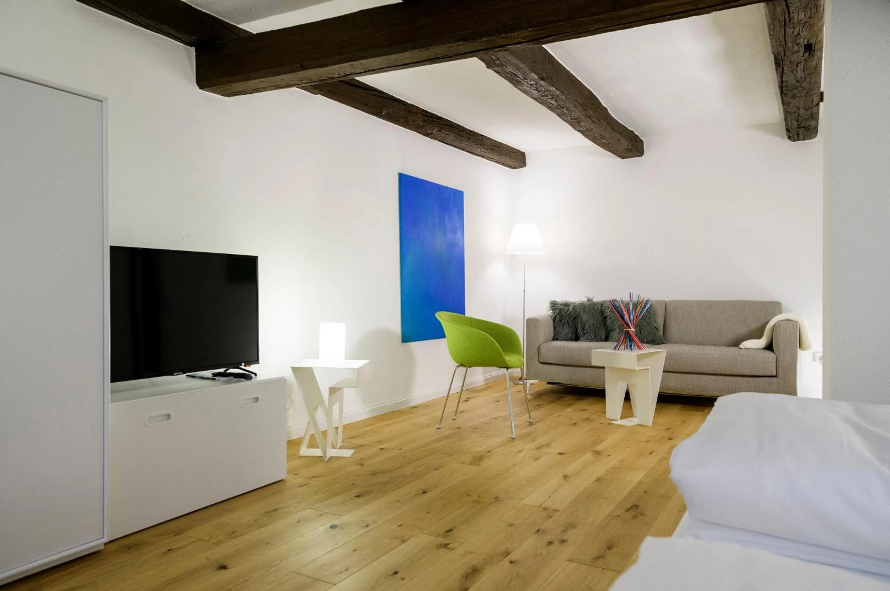 Bedroom, Bed in einzigartig - Das kleine Hotel im Wasserviertel