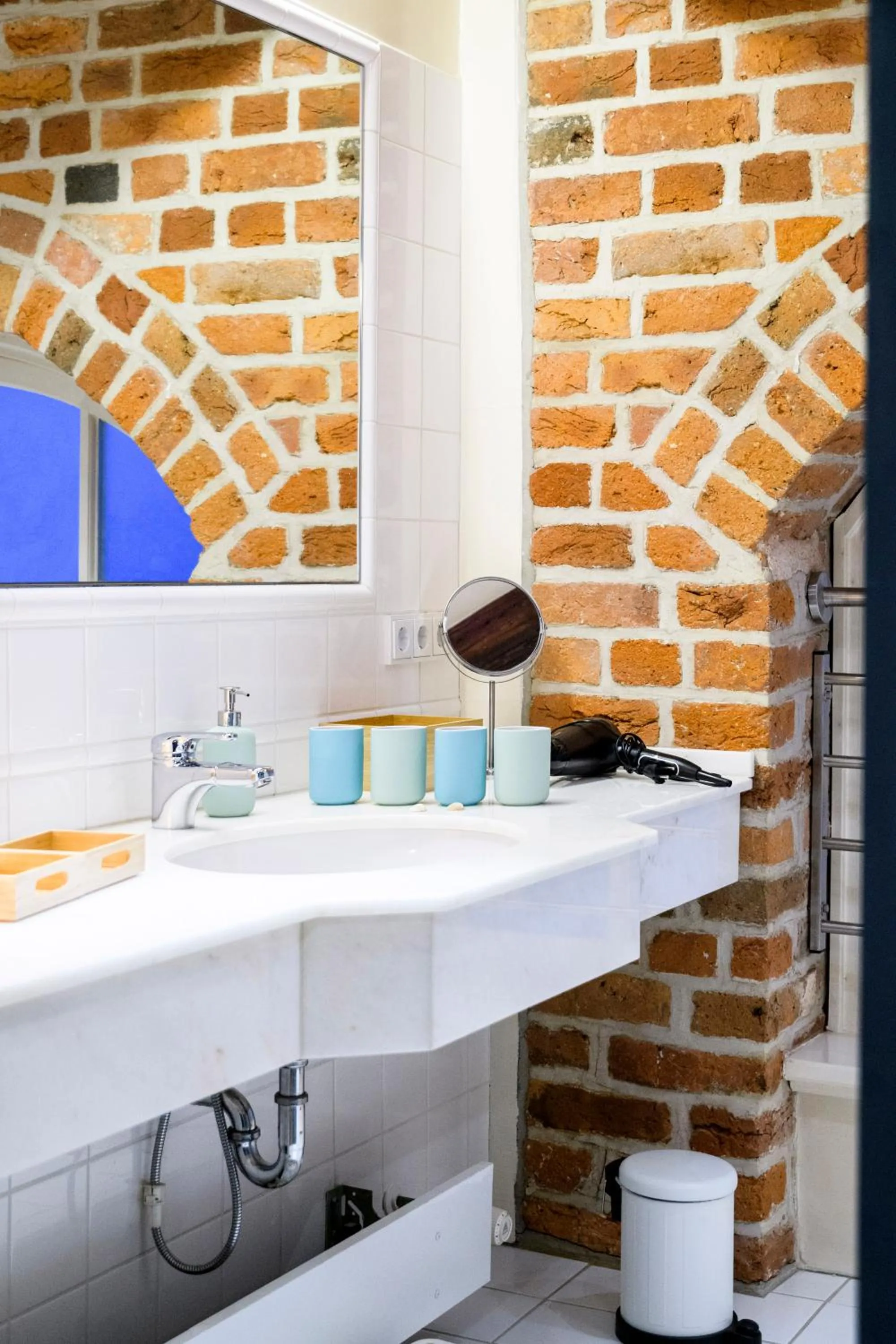 Bathroom in einzigartig - Das kleine Hotel im Wasserviertel