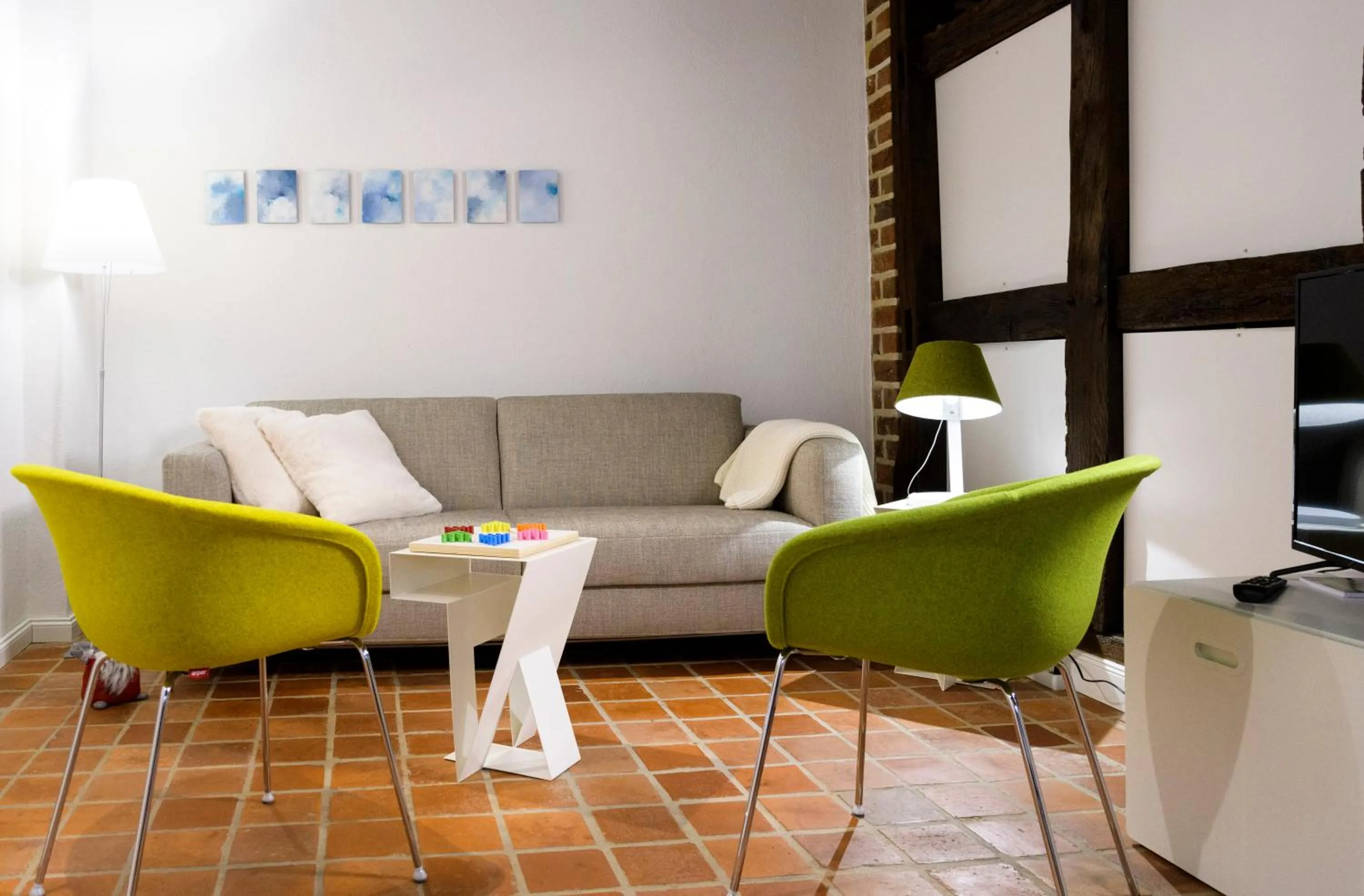 Living room in einzigartig - Das kleine Hotel im Wasserviertel