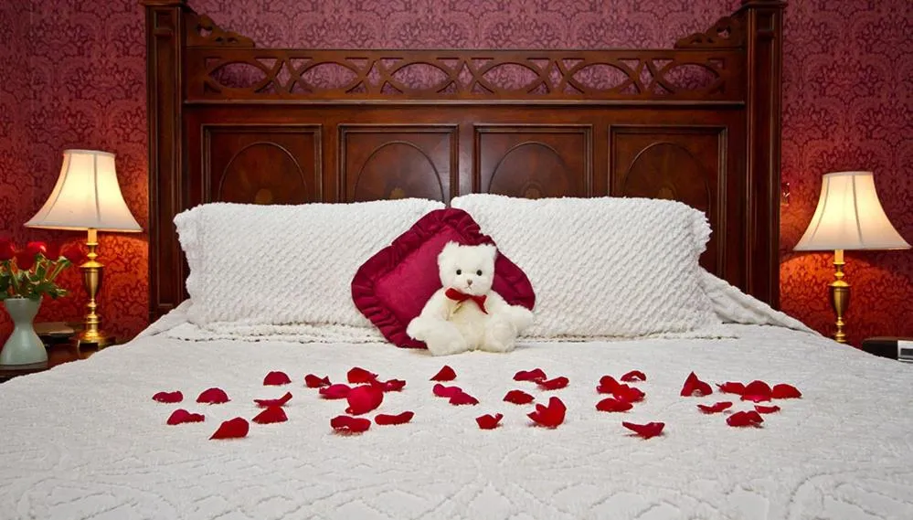 Bed in Elk Forge Bed and Breakfast