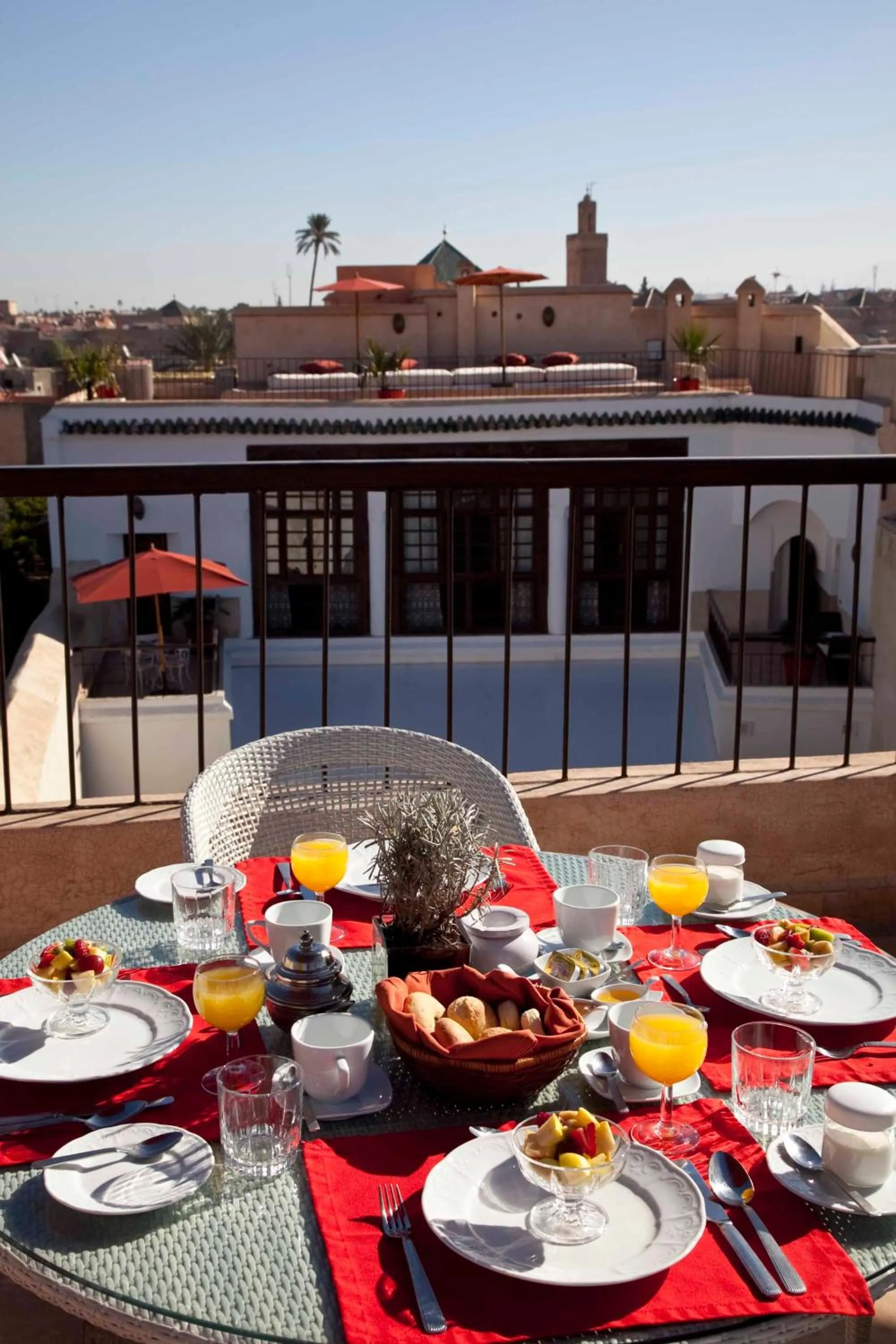 Balcony/Terrace in Riad Charaï