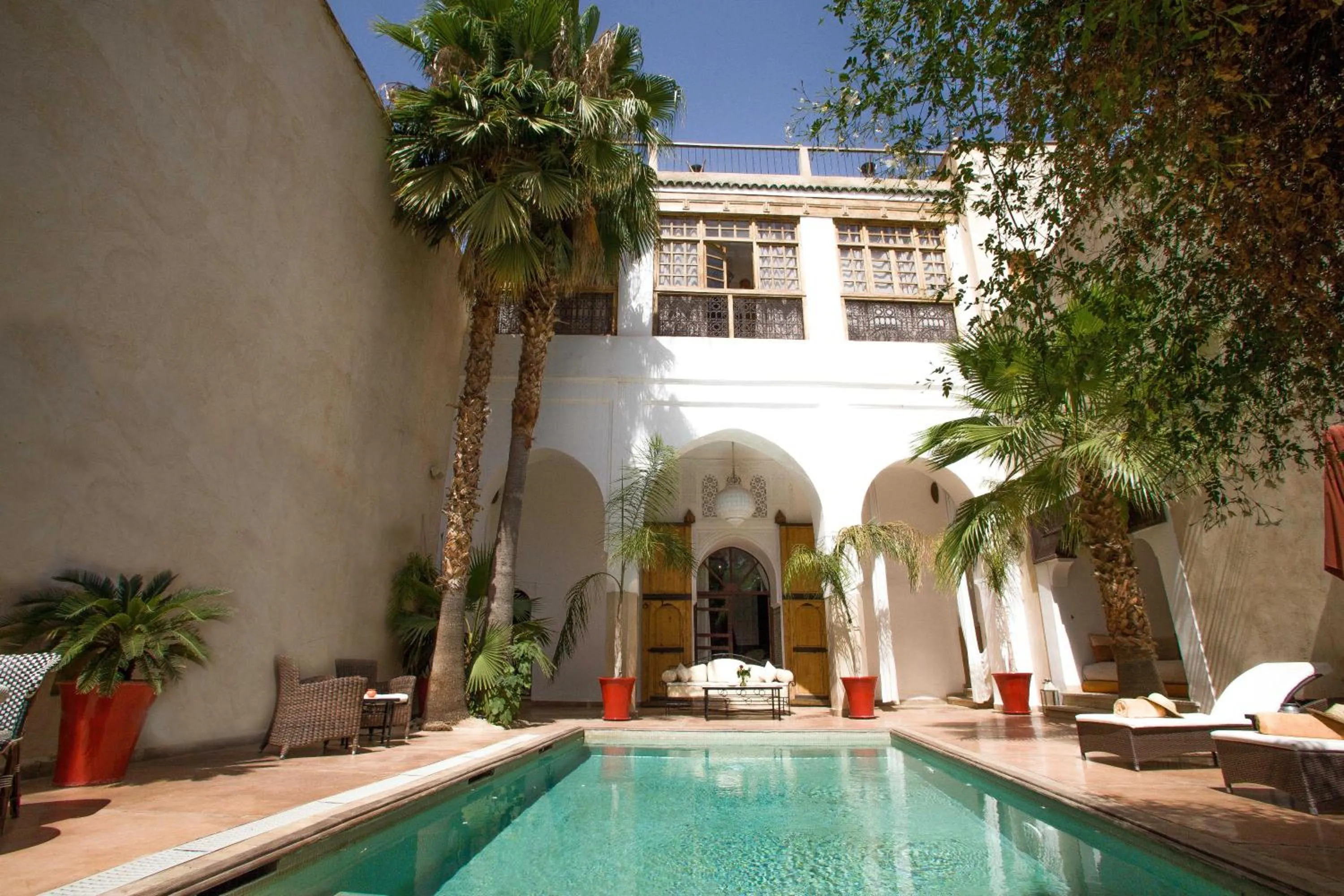 Seating area in Riad Charaï