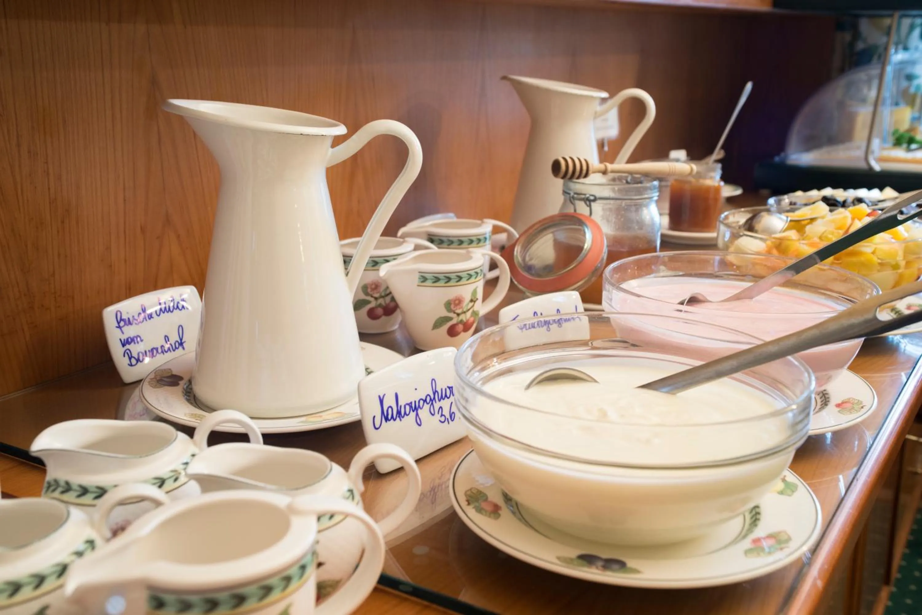 Food close-up in Hotel Landsitz Pichlschloss