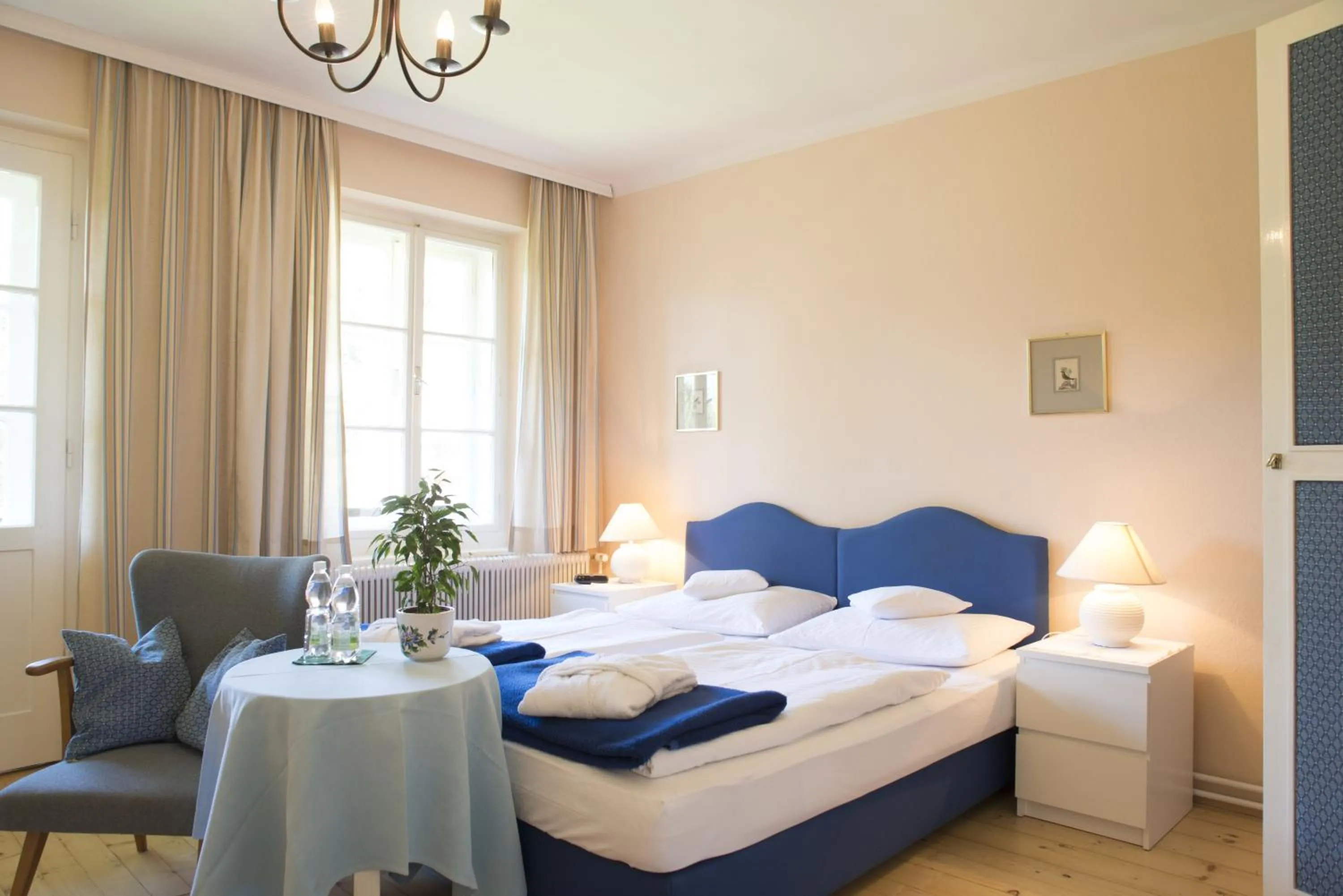 Decorative detail, Bed in Hotel Landsitz Pichlschloss