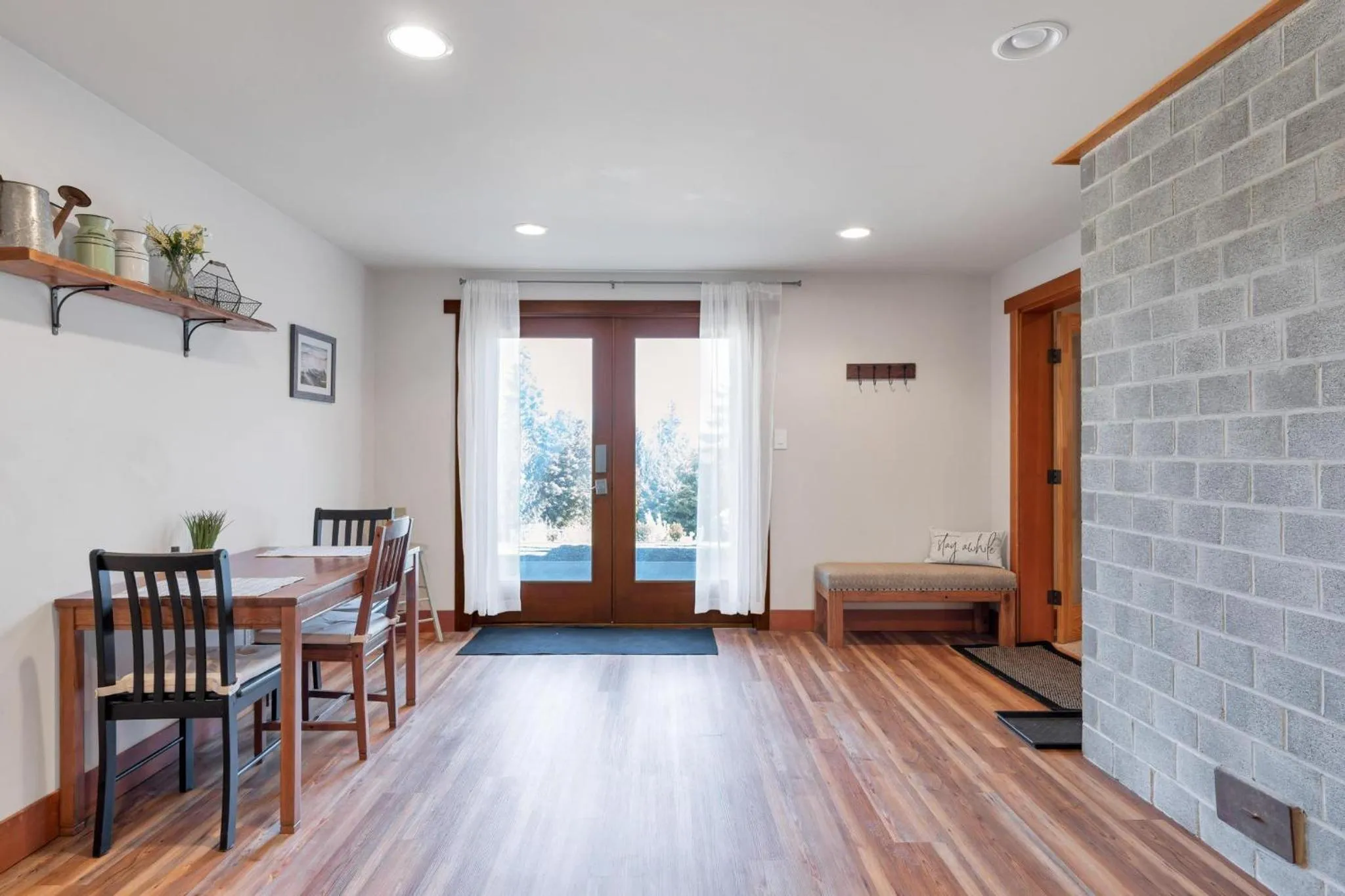 kitchen in Shawnigan Hills Guest Suite