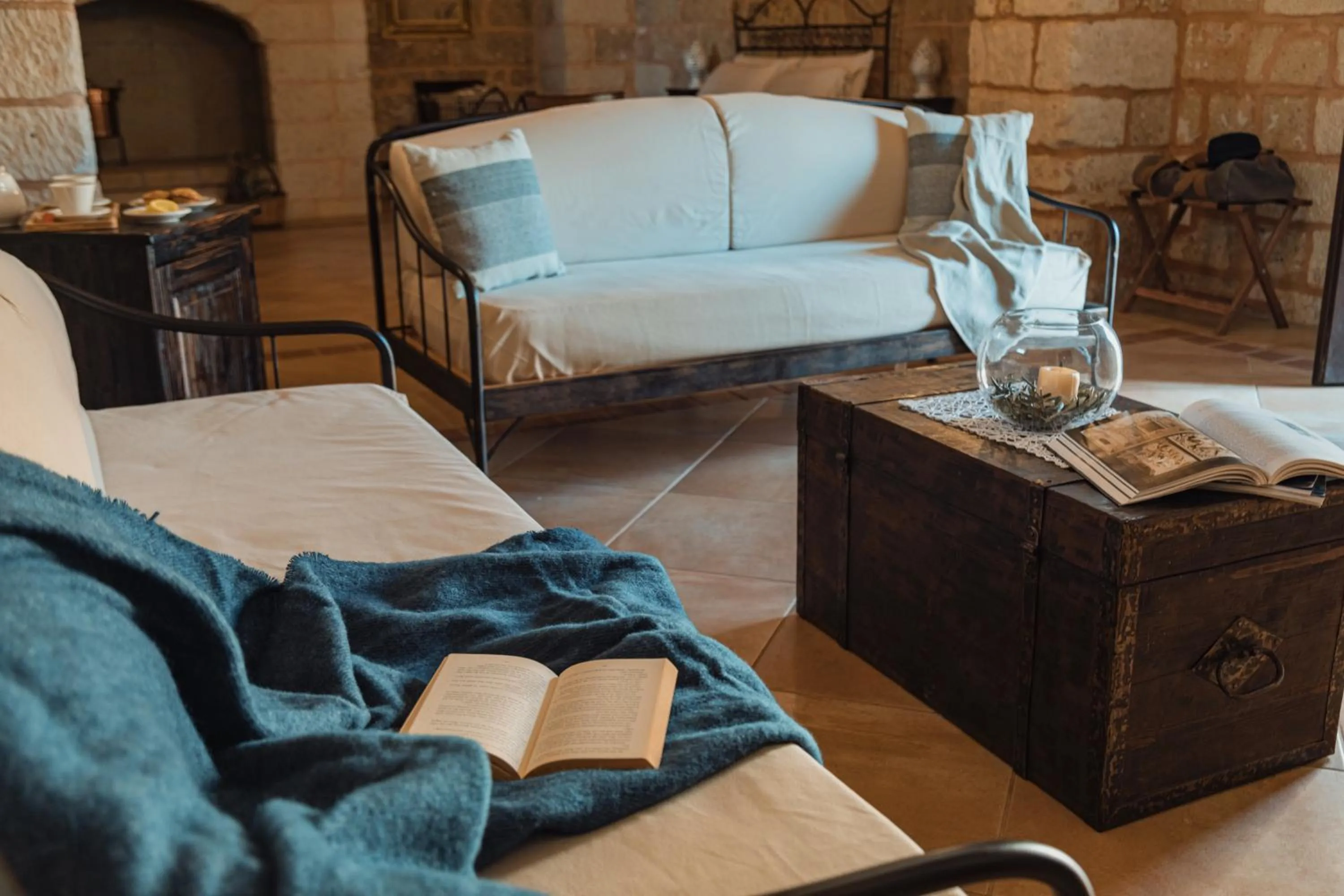 Photo of the whole room, Bed in Tenuta Masseria & Spa Chicco Rizzo