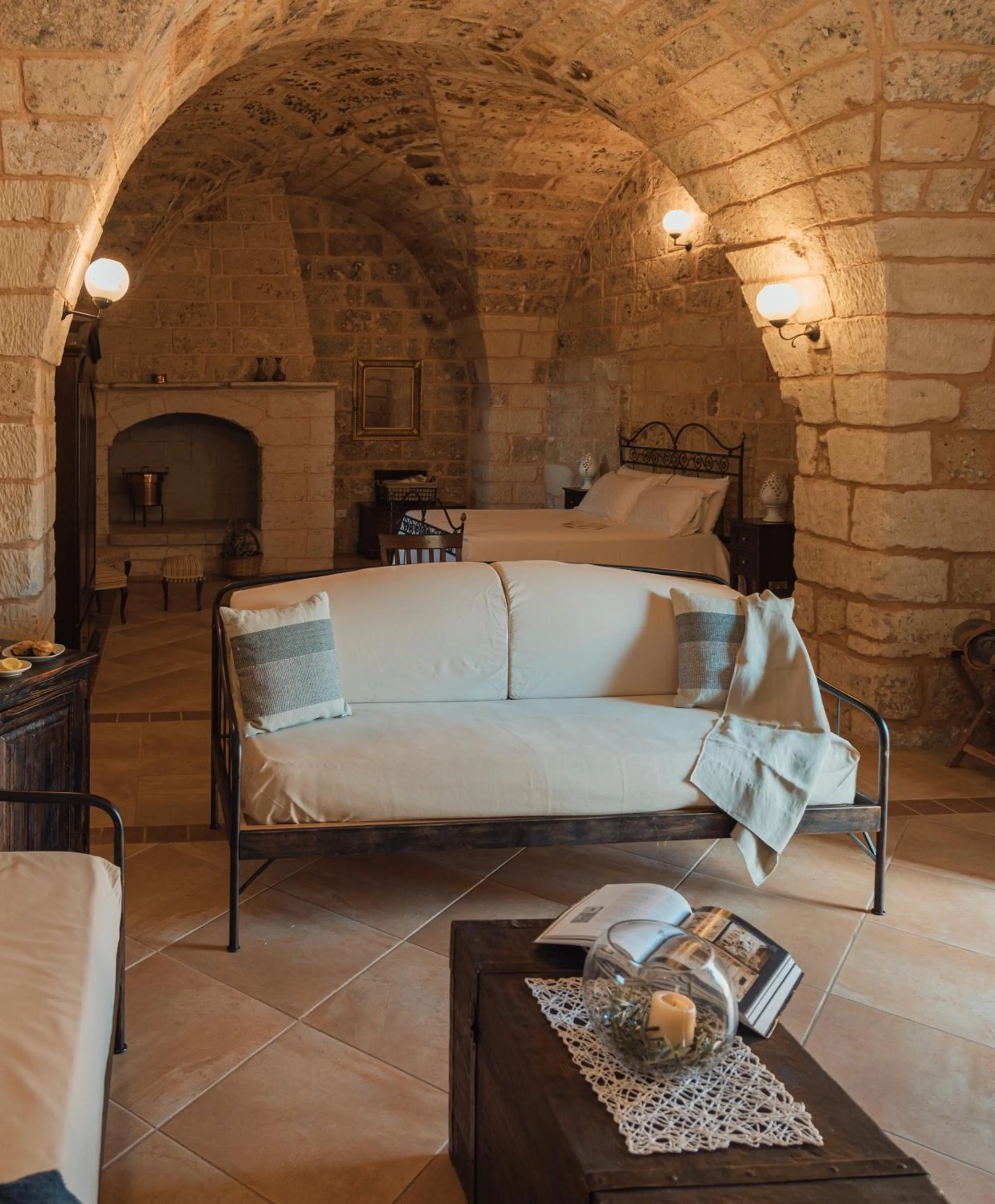 Photo of the whole room, Bed in Tenuta Masseria & Spa Chicco Rizzo