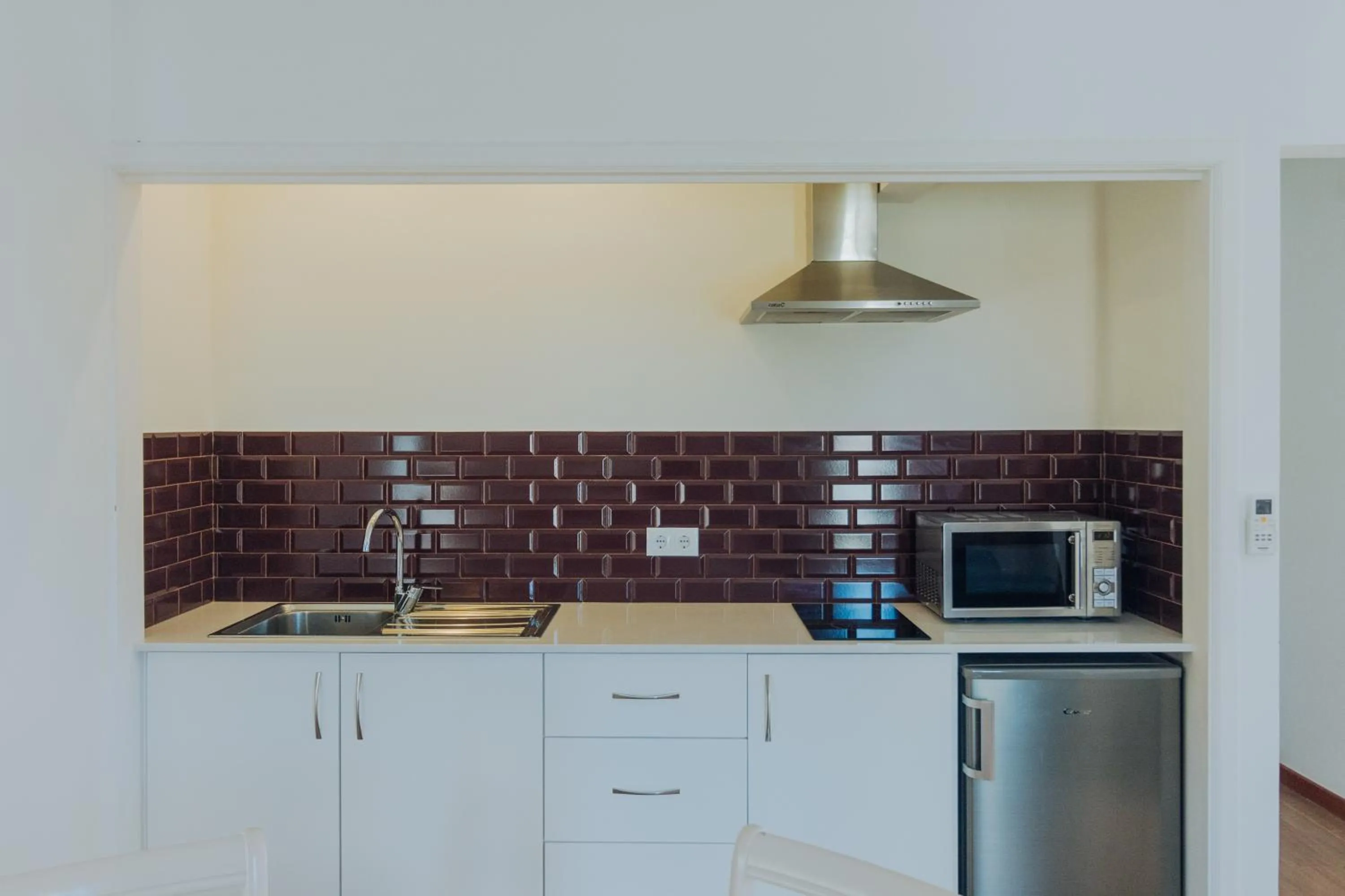 Kitchen or kitchenette in Solar Do Conde Garden Hotel