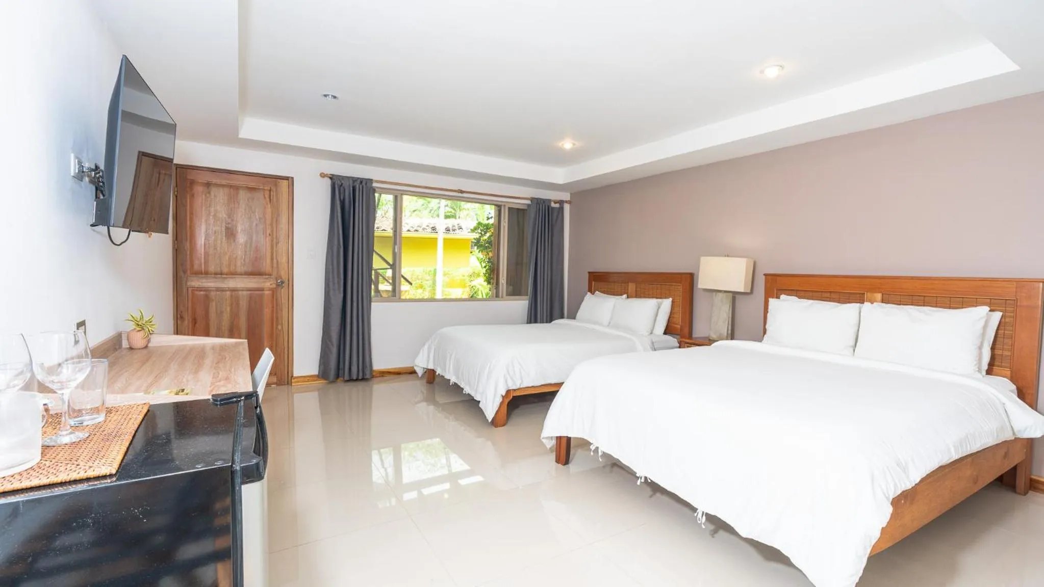 Bed in Hotel Arco Iris