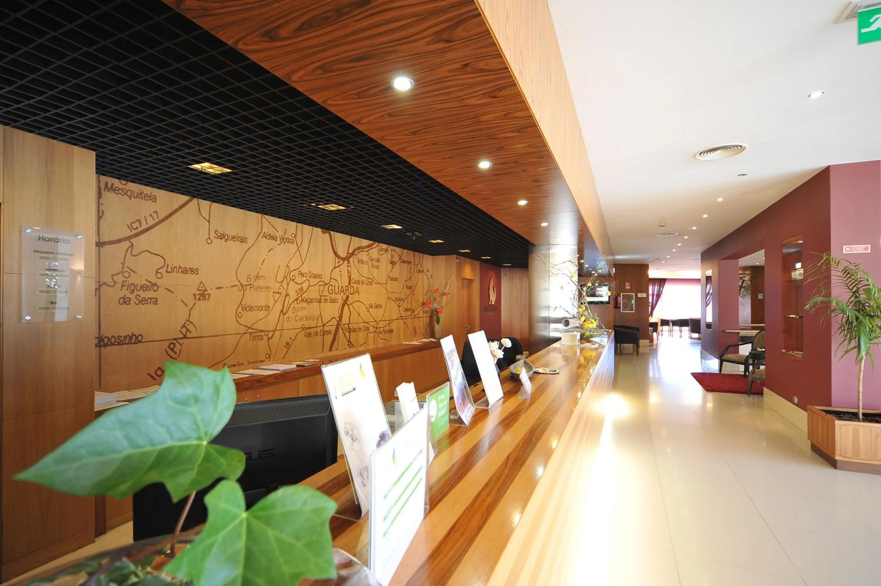 Lobby or reception in Hotel Lusitania Congress & Spa