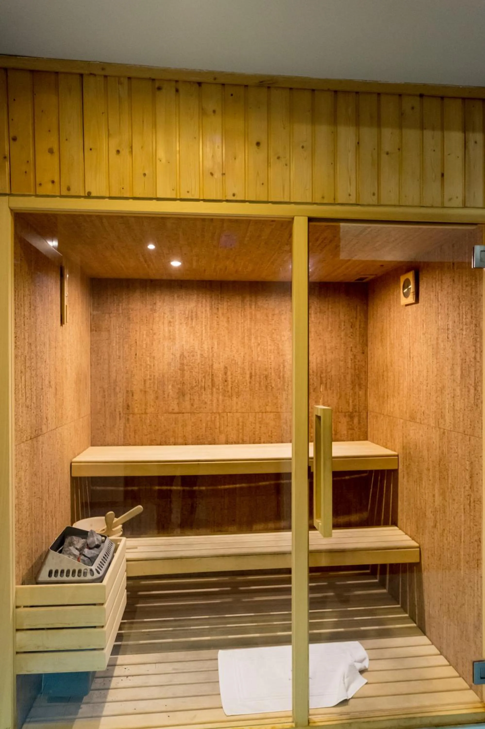 Steam room in Hotel Lusitania Congress & Spa