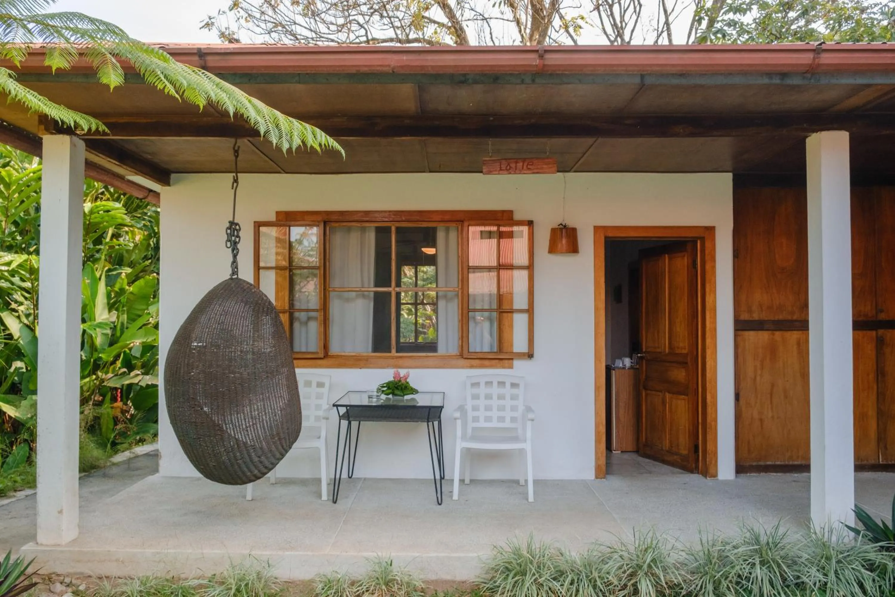 Patio in Argovia Ecolodge