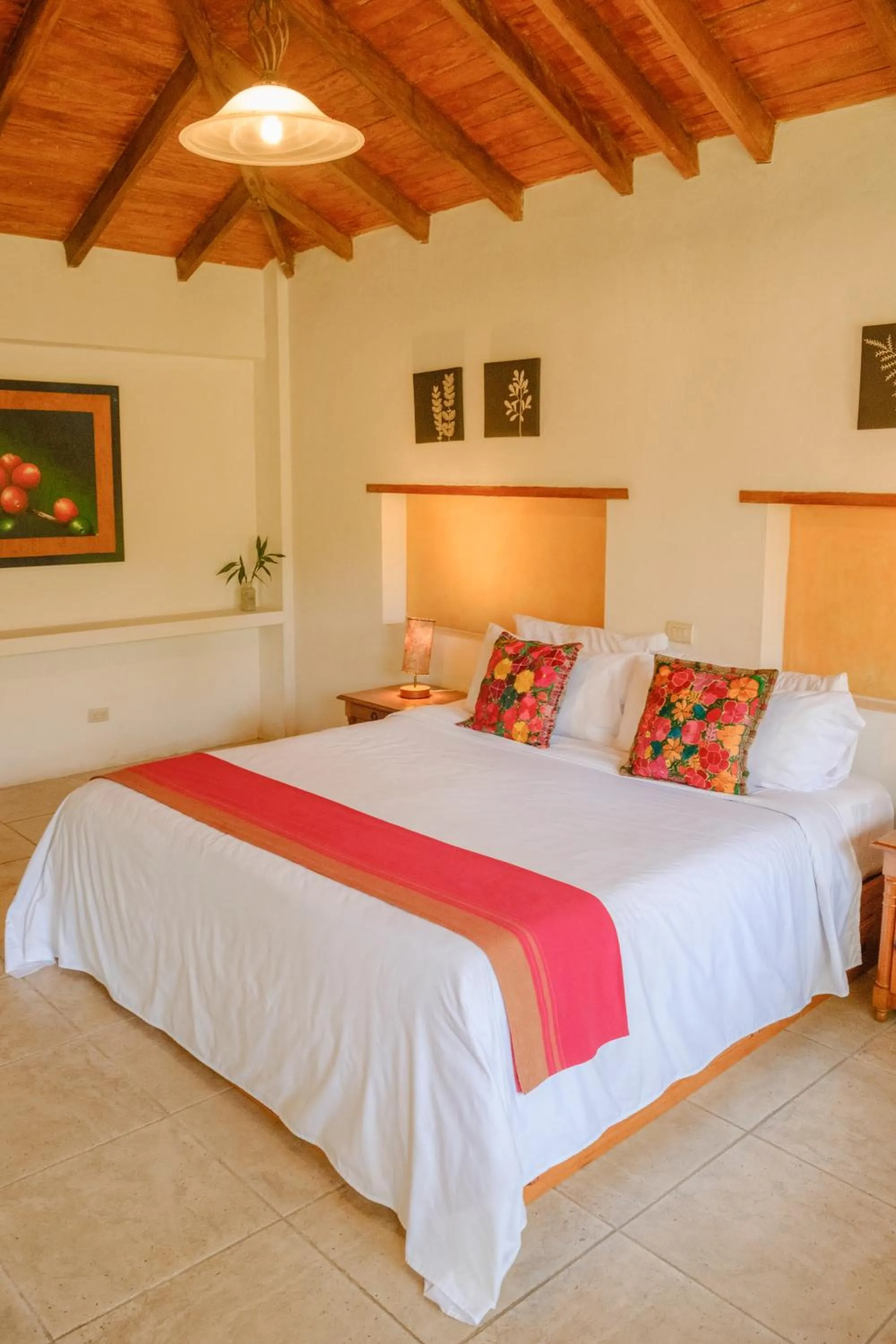 Bed in Argovia Ecolodge