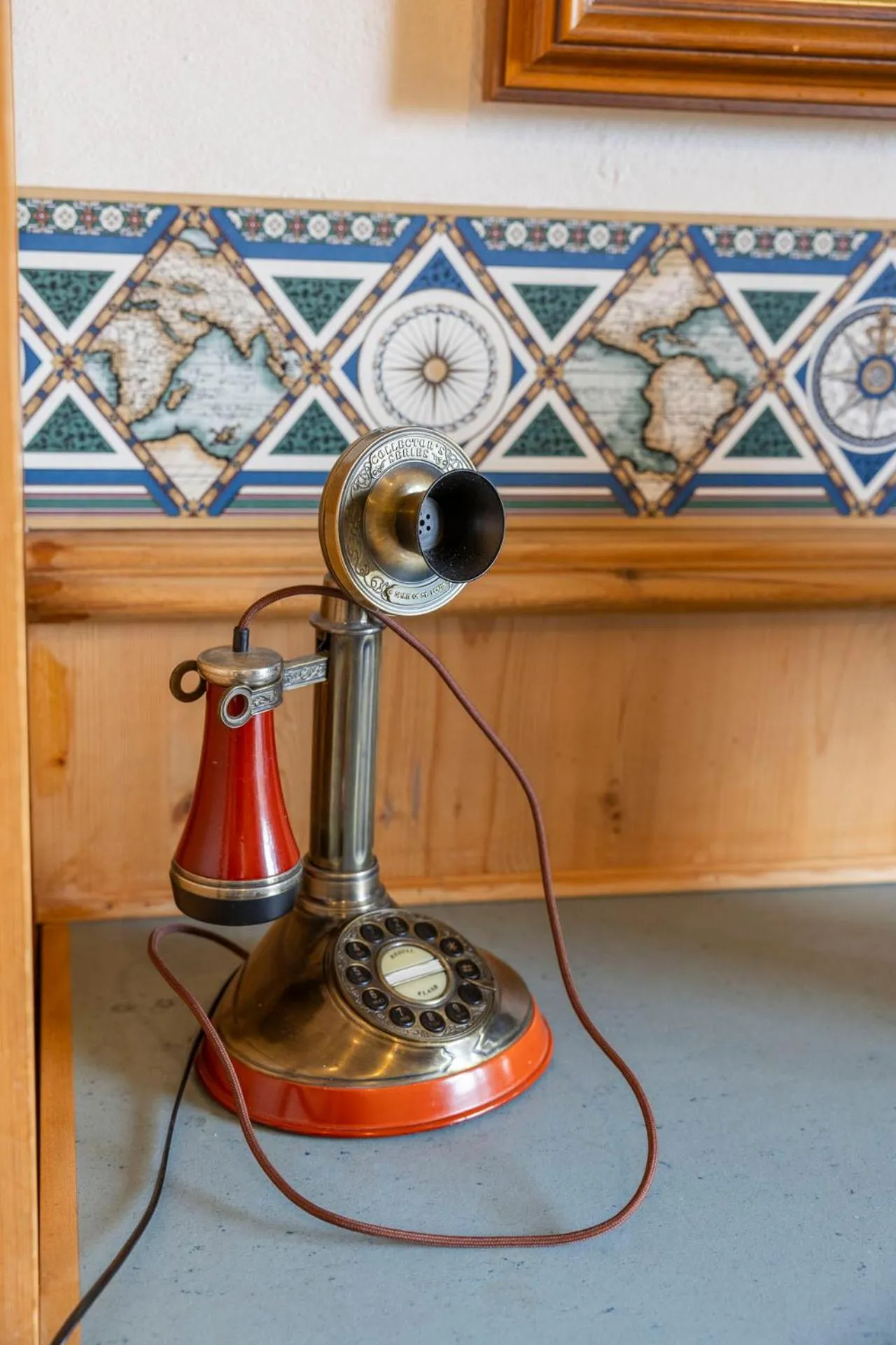 Decorative detail in Hotel Nautilus