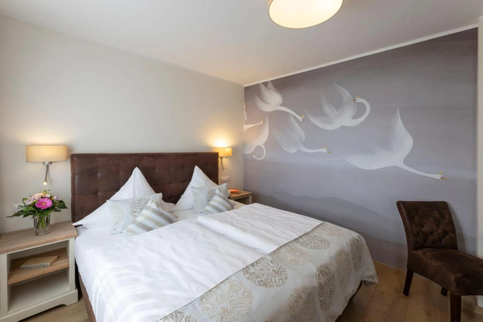 Bed in Hotel Nautilus