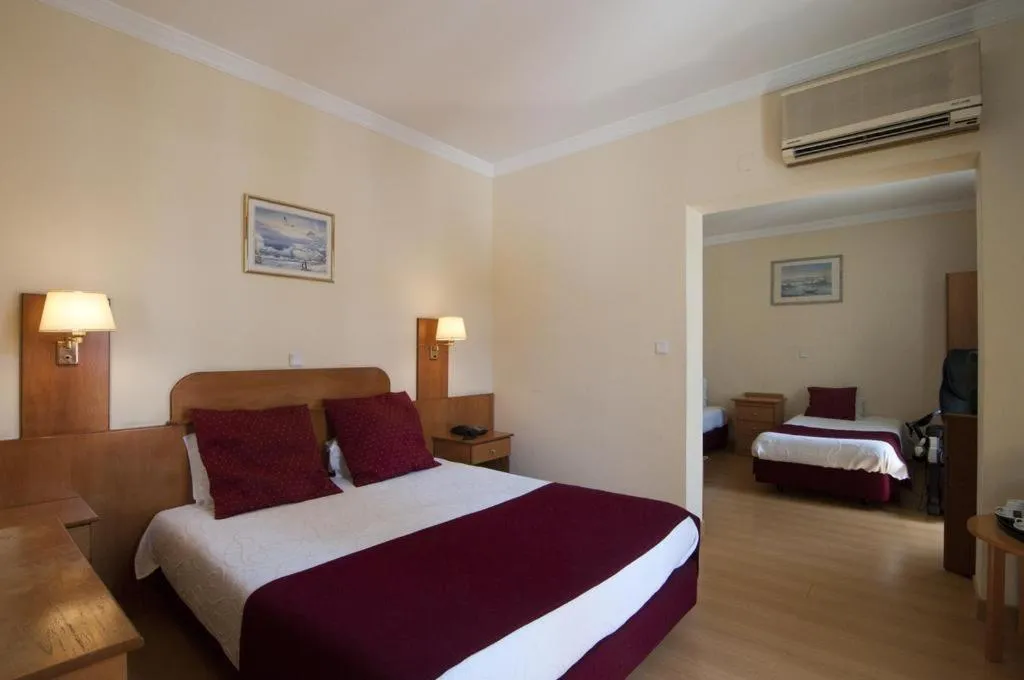 Bed in Hotel Solneve