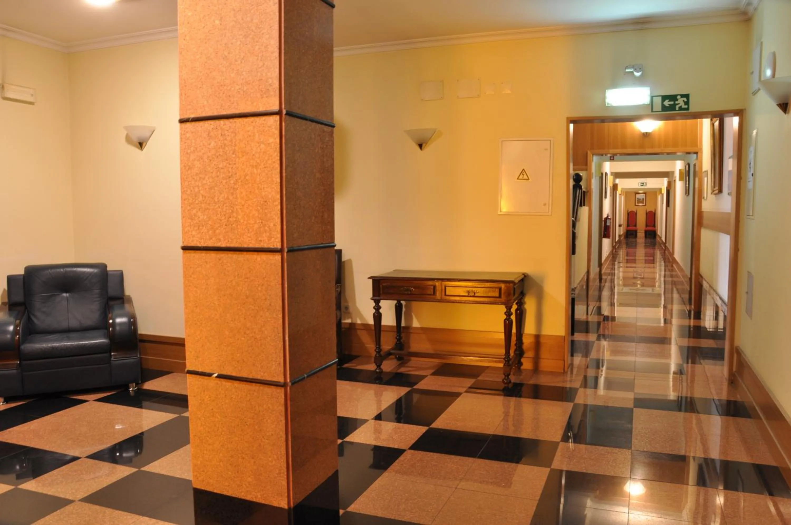 Lobby or reception in Hotel Solneve